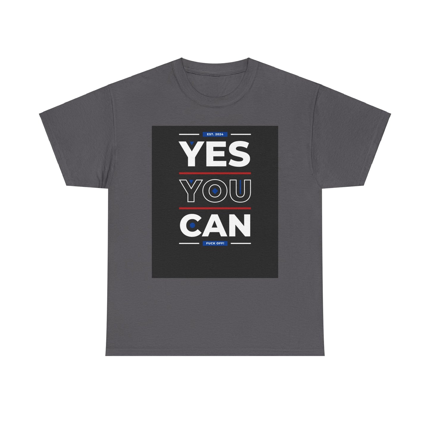 Yes You Can Unisex Heavy Cotton Tee