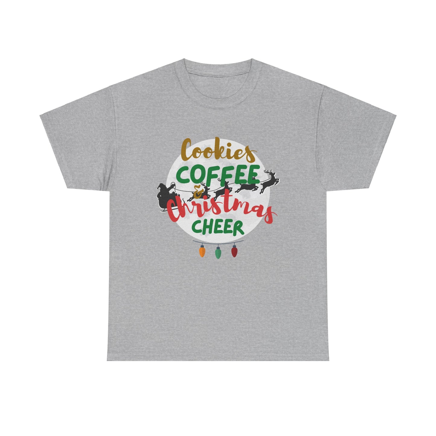 Christmas Cookies Unisex Heavy Cotton Tee