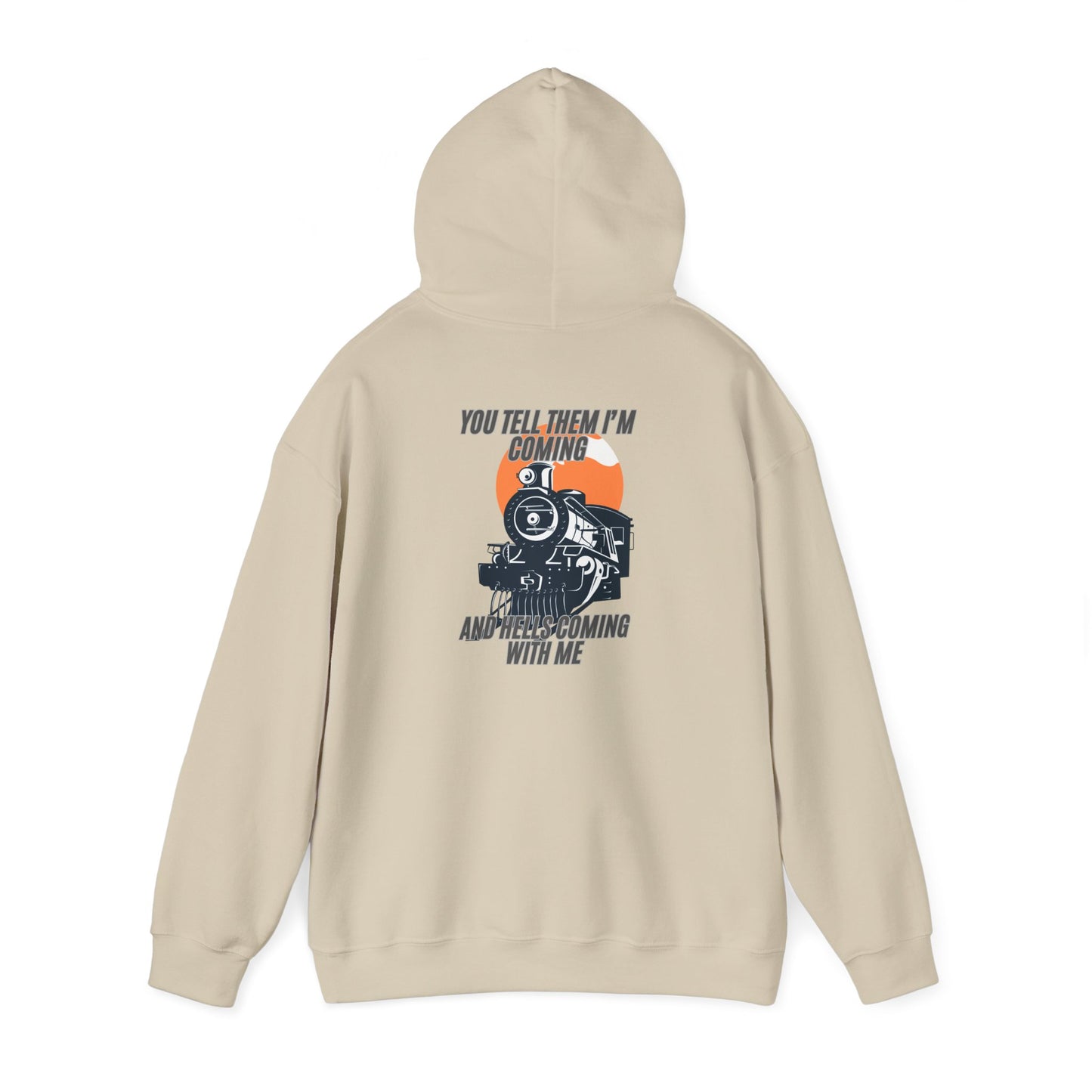 Hell's Coming Unisex Heavy Blend™ Hooded Sweatshirt