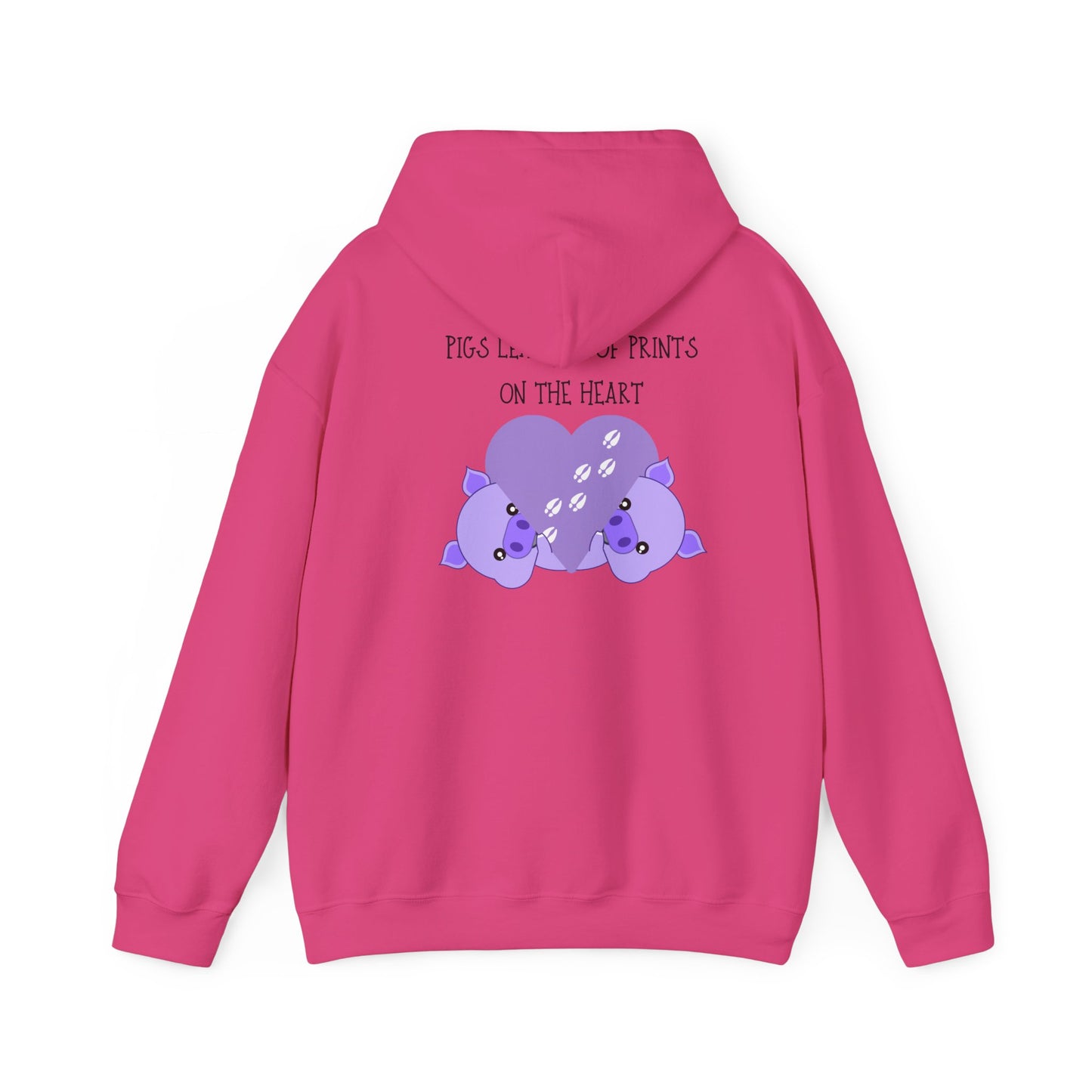 Pigs leave Unisex Heavy Blend™ Hooded Sweatshirt