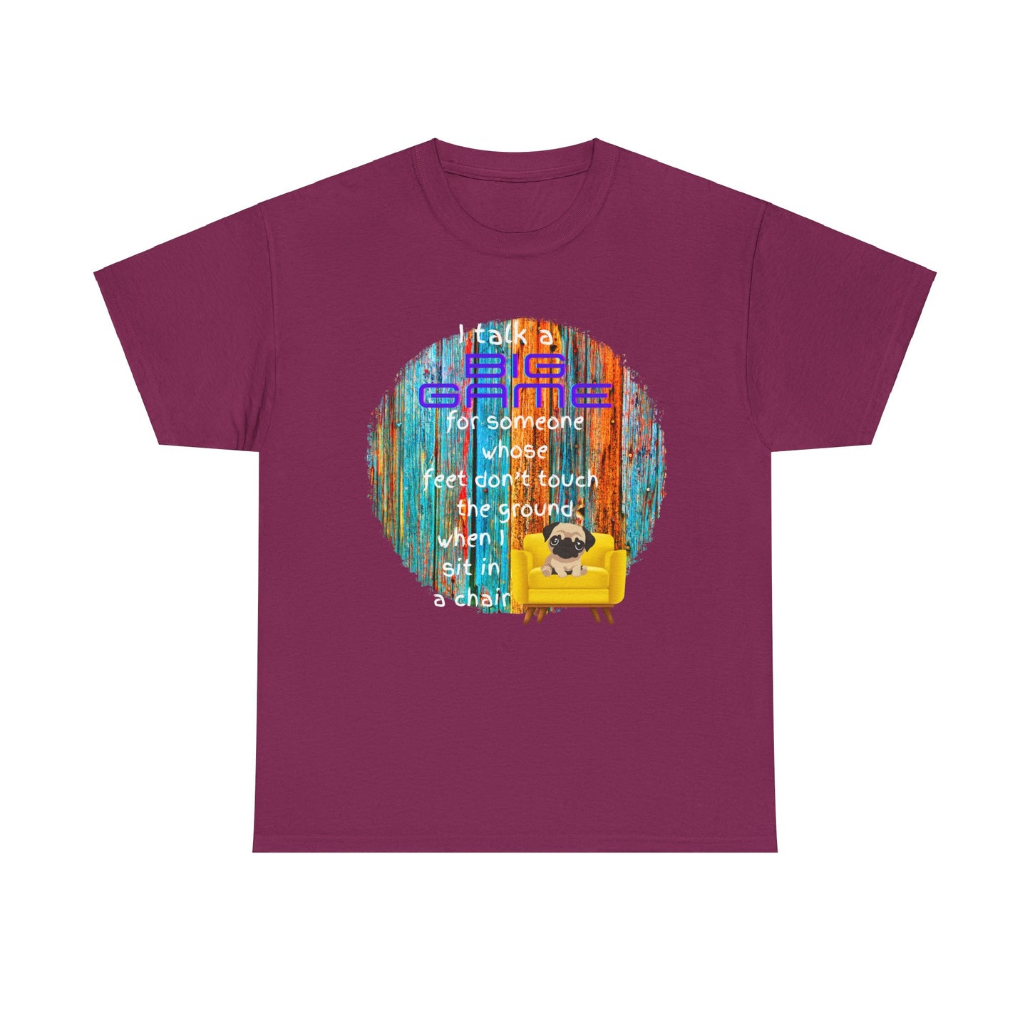 I Talk a Big Game Unisex Heavy Cotton Tee