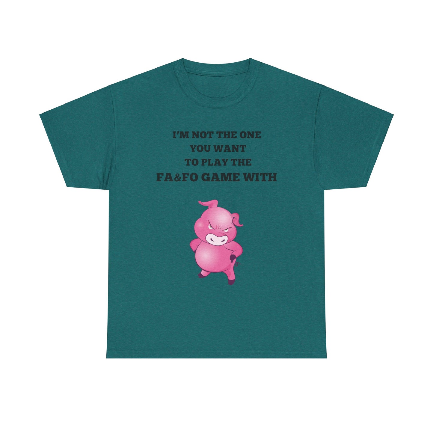 I'm Not The One To Play Unisex Heavy Cotton Tee