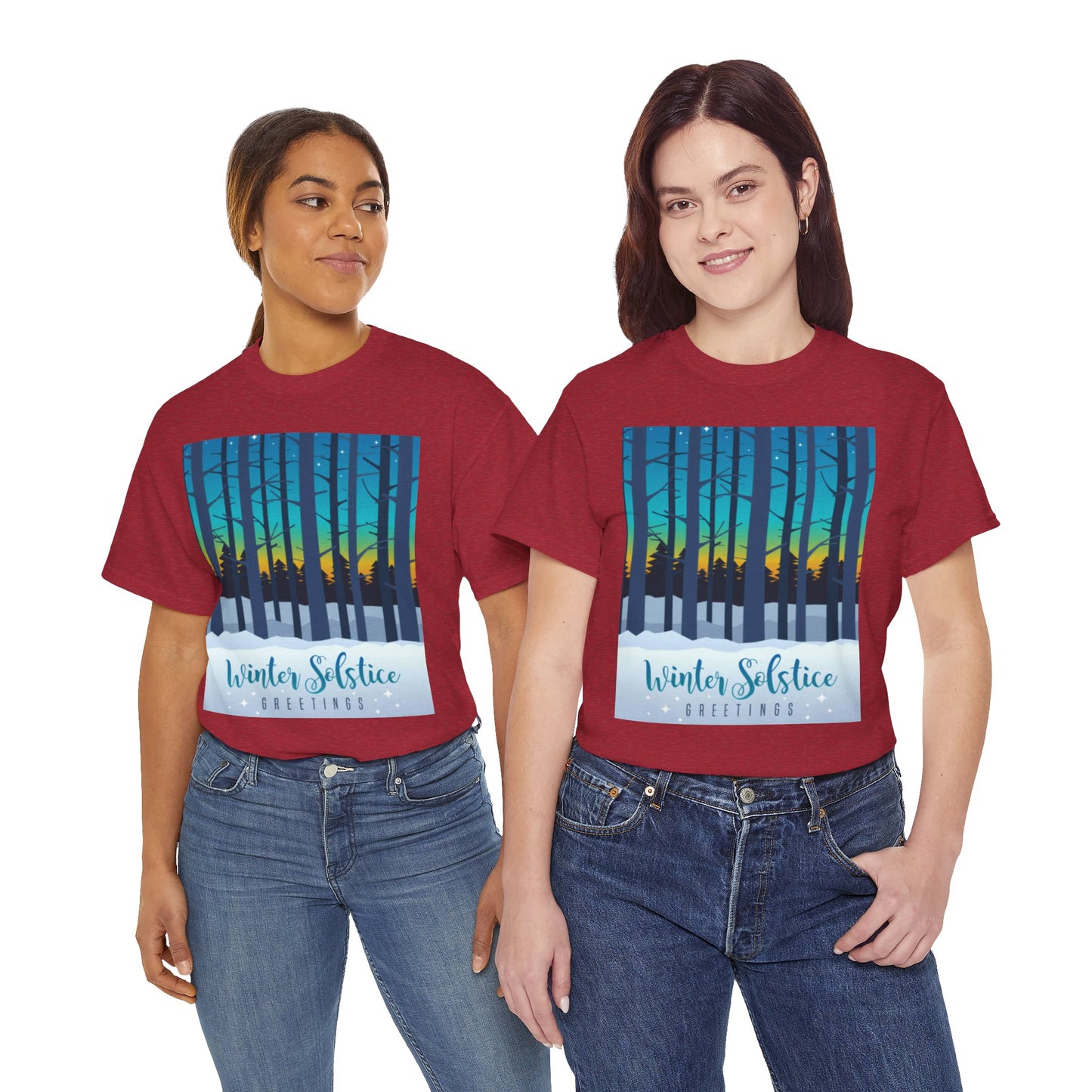Winter Solstice Unisex Heavy Cotton Tee