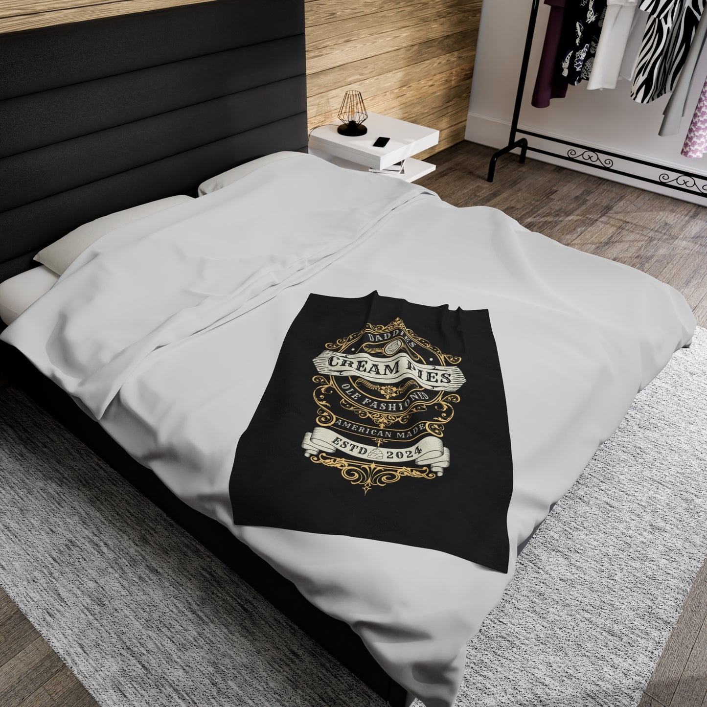 Ole Fashioned Velveteen Plush Blanket