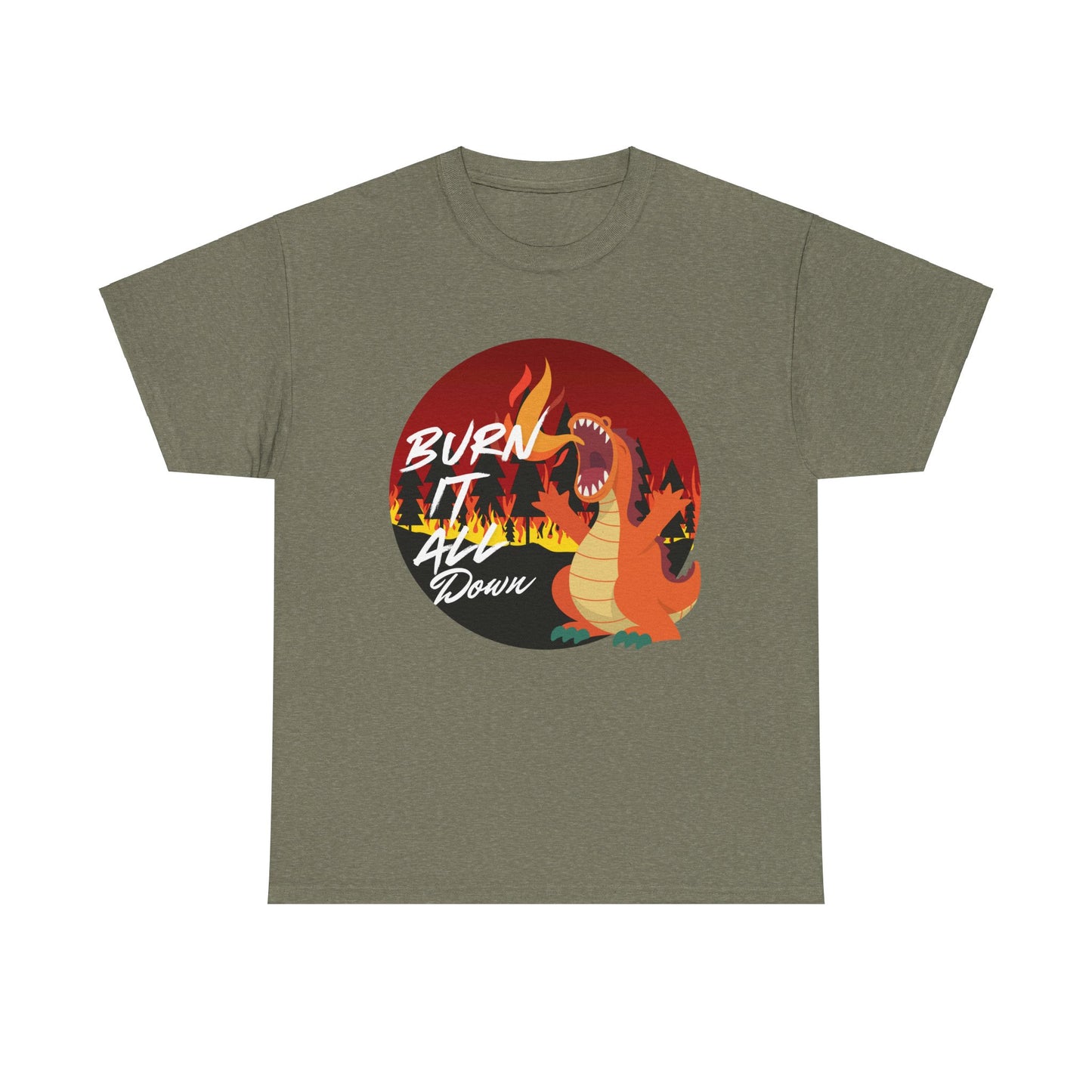 Burn It Unisex Heavy Cotton Tee