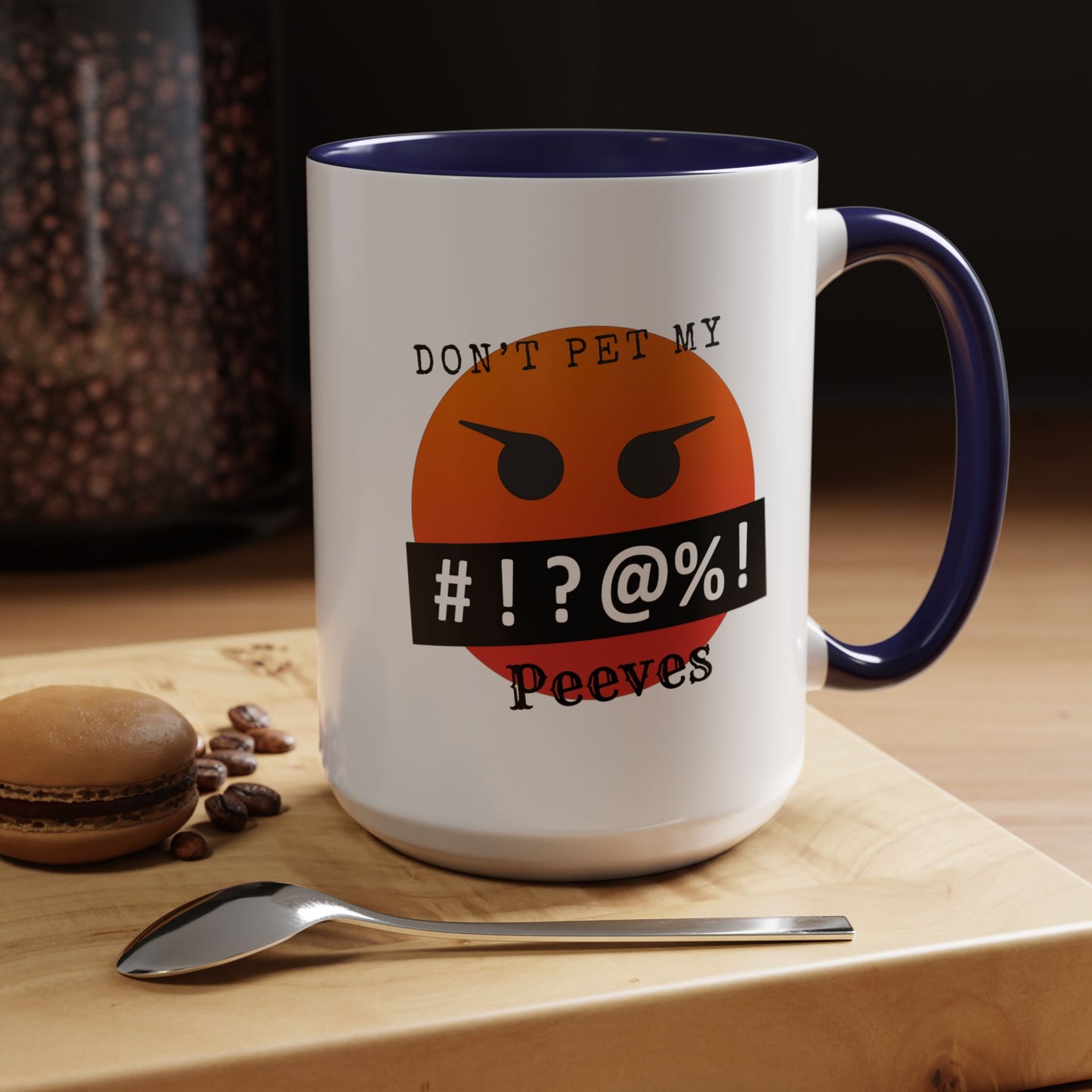 Don't Pet Accent Coffee Mug (11, 15oz)