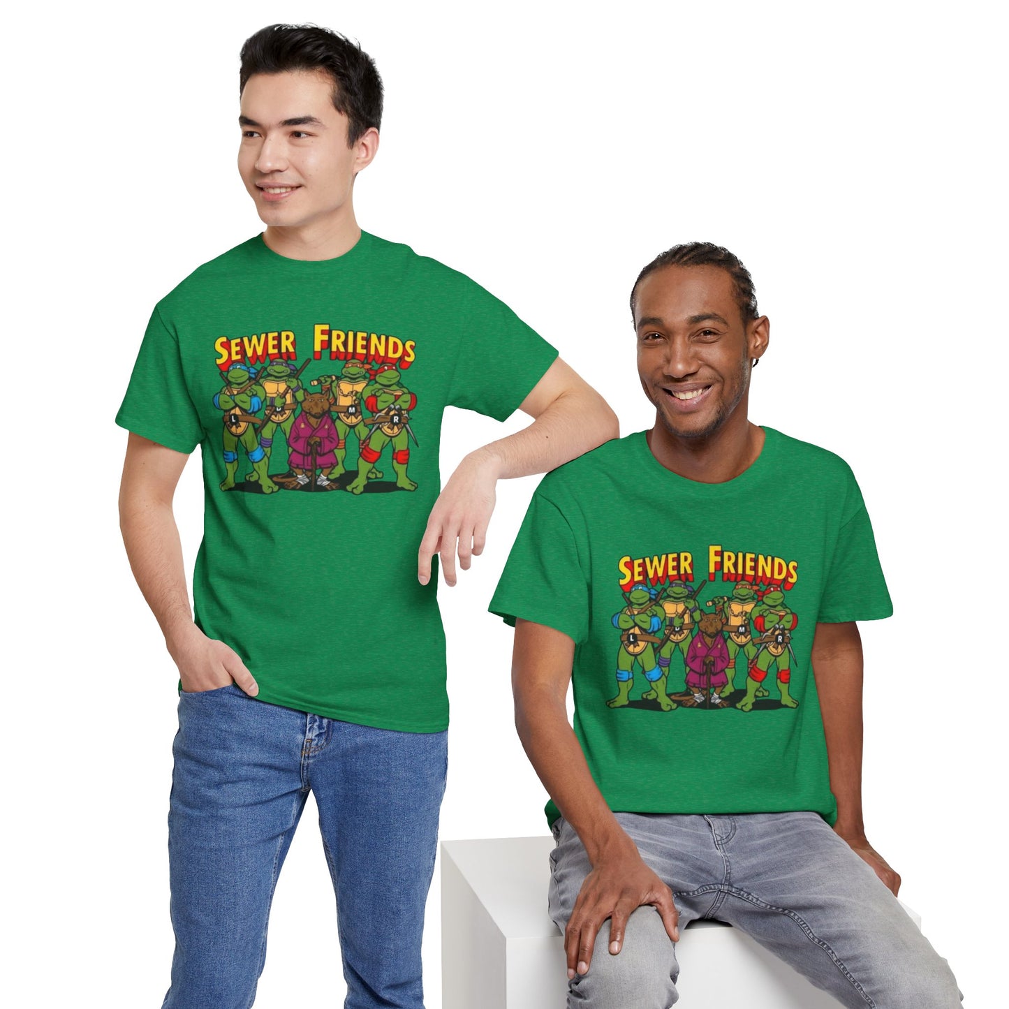 Sewer Friends Unisex Heavy Cotton Tee