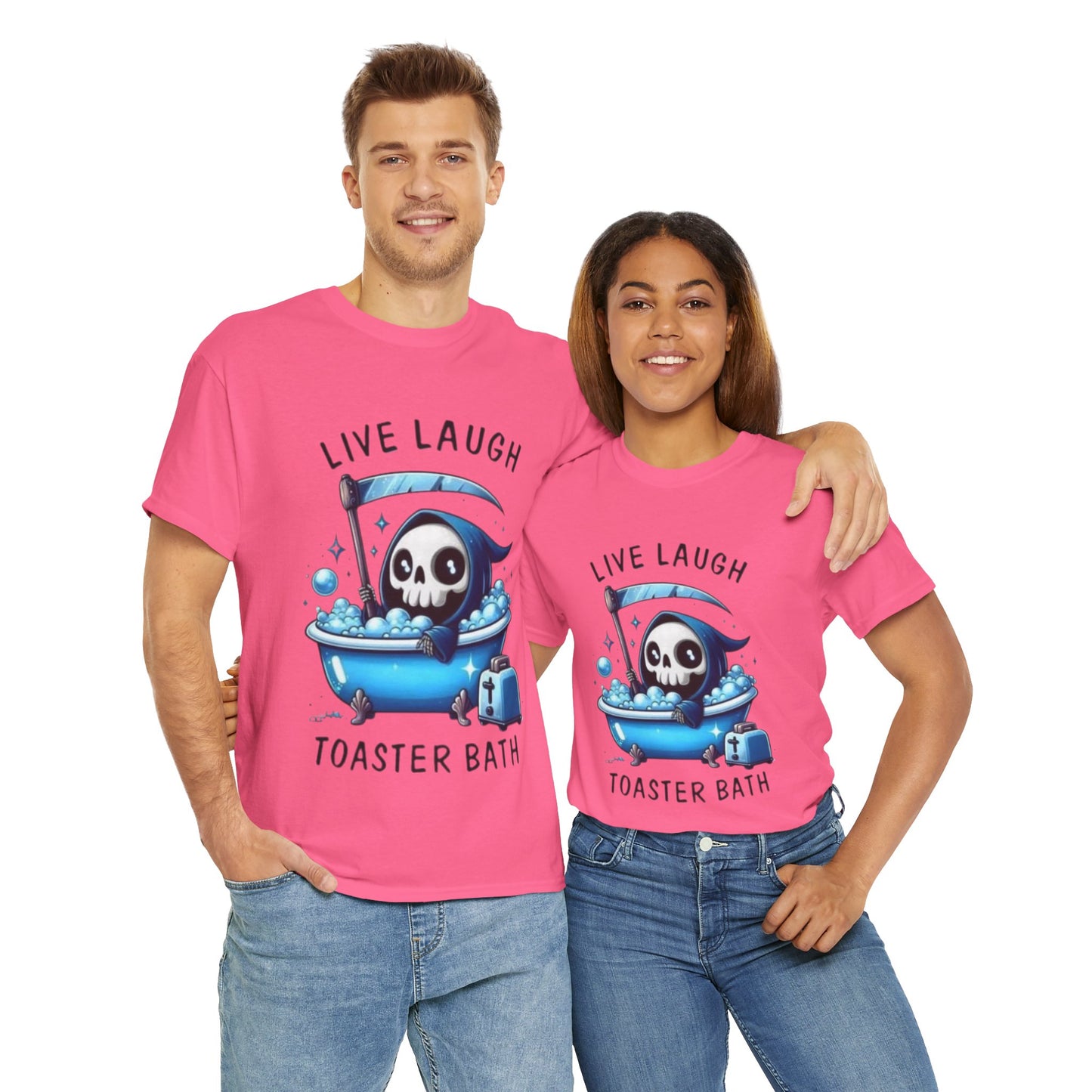 Live Laugh Unisex Heavy Cotton Tee