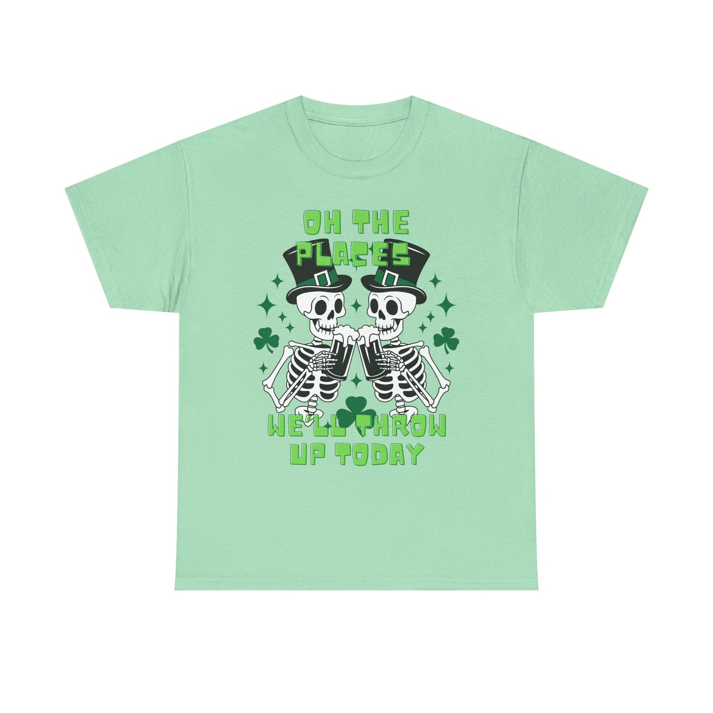 Oh the Places Unisex Heavy Cotton Tee