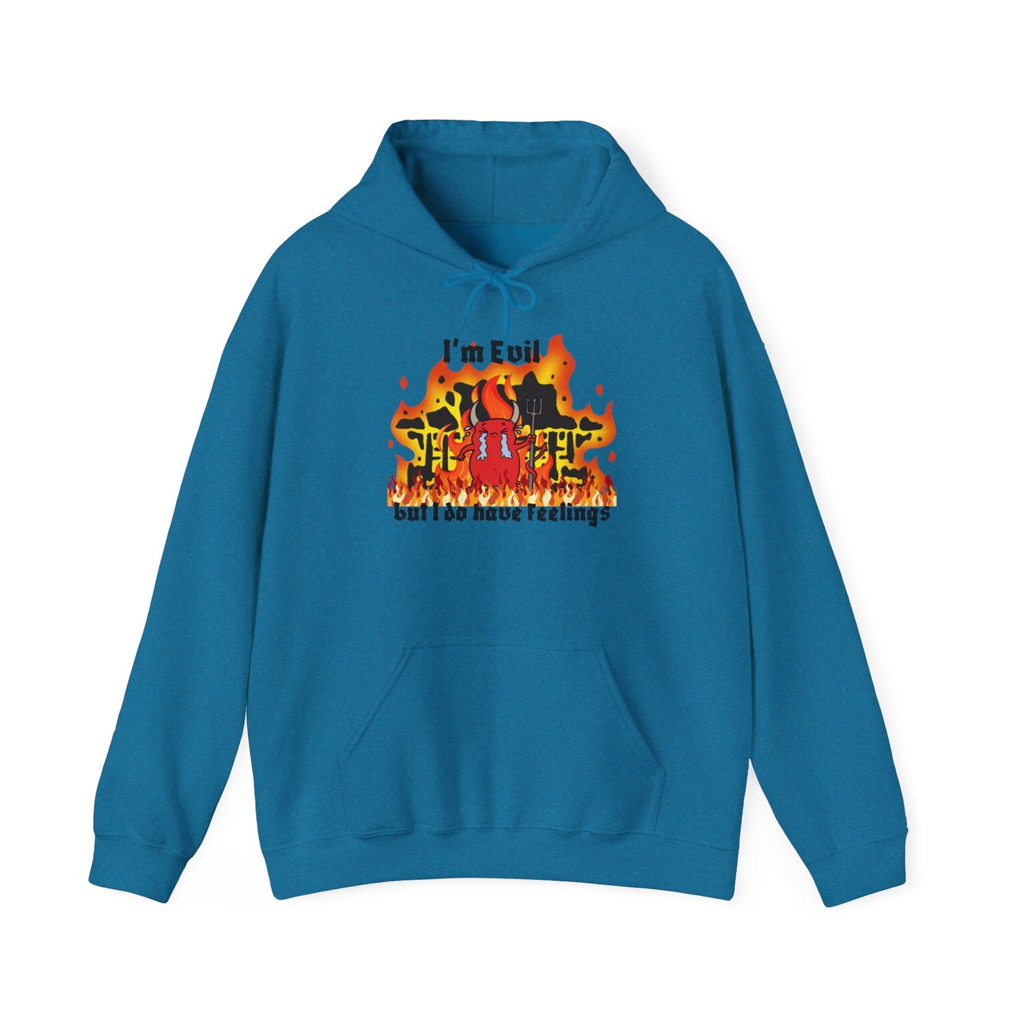 I'm evil Unisex Heavy Blend™ Hooded Sweatshirt