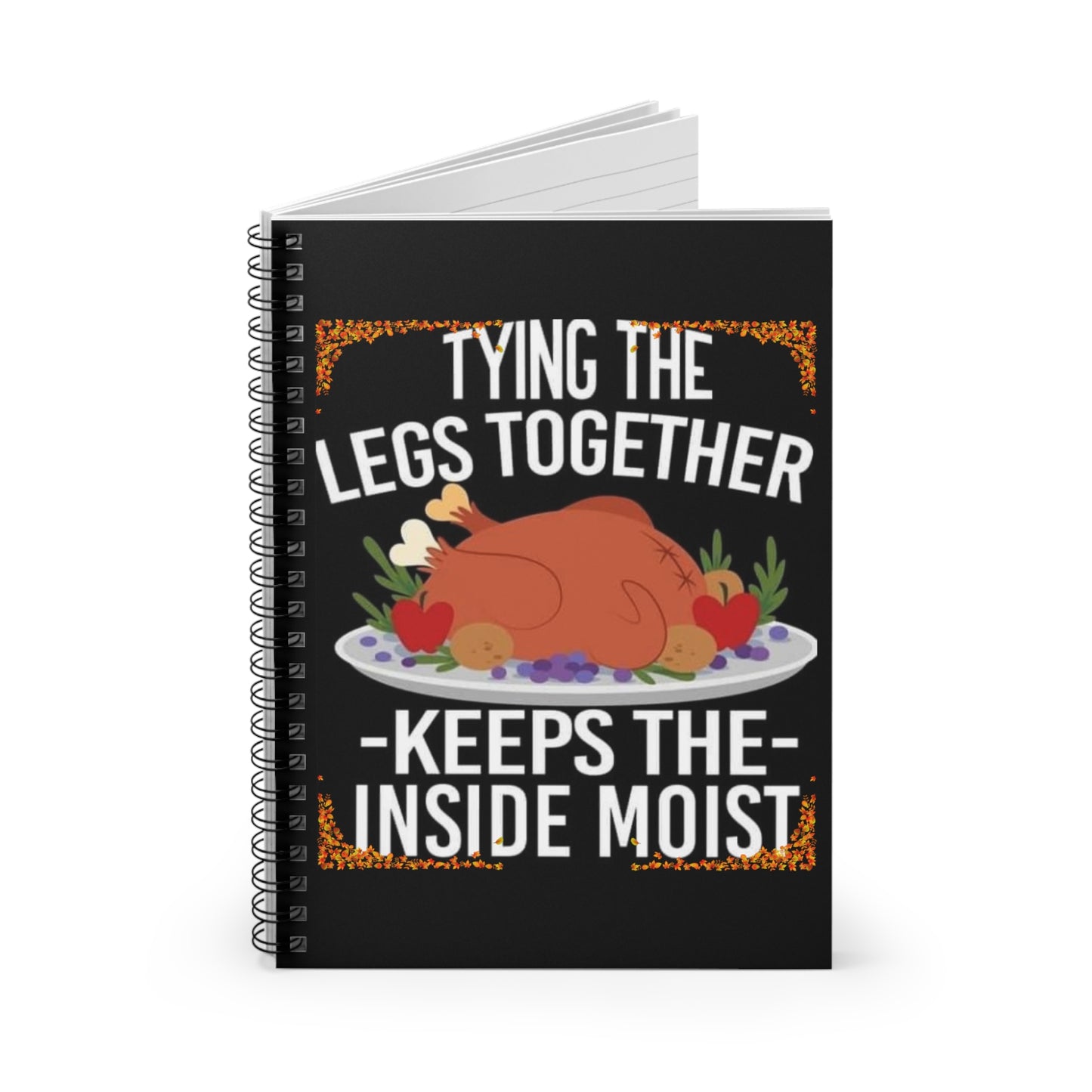 Turkey Spiral Notebook - Ruled Line