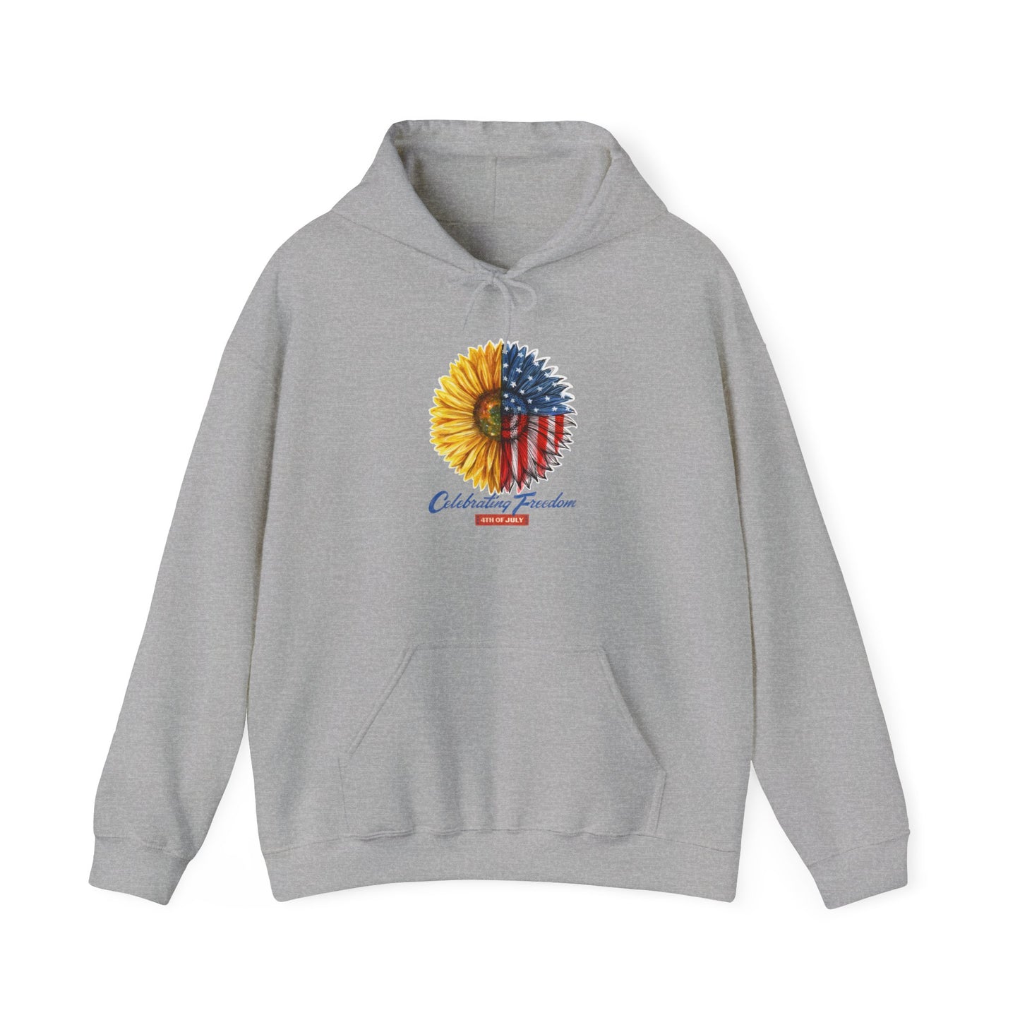 Sunflower American Flag Apparel