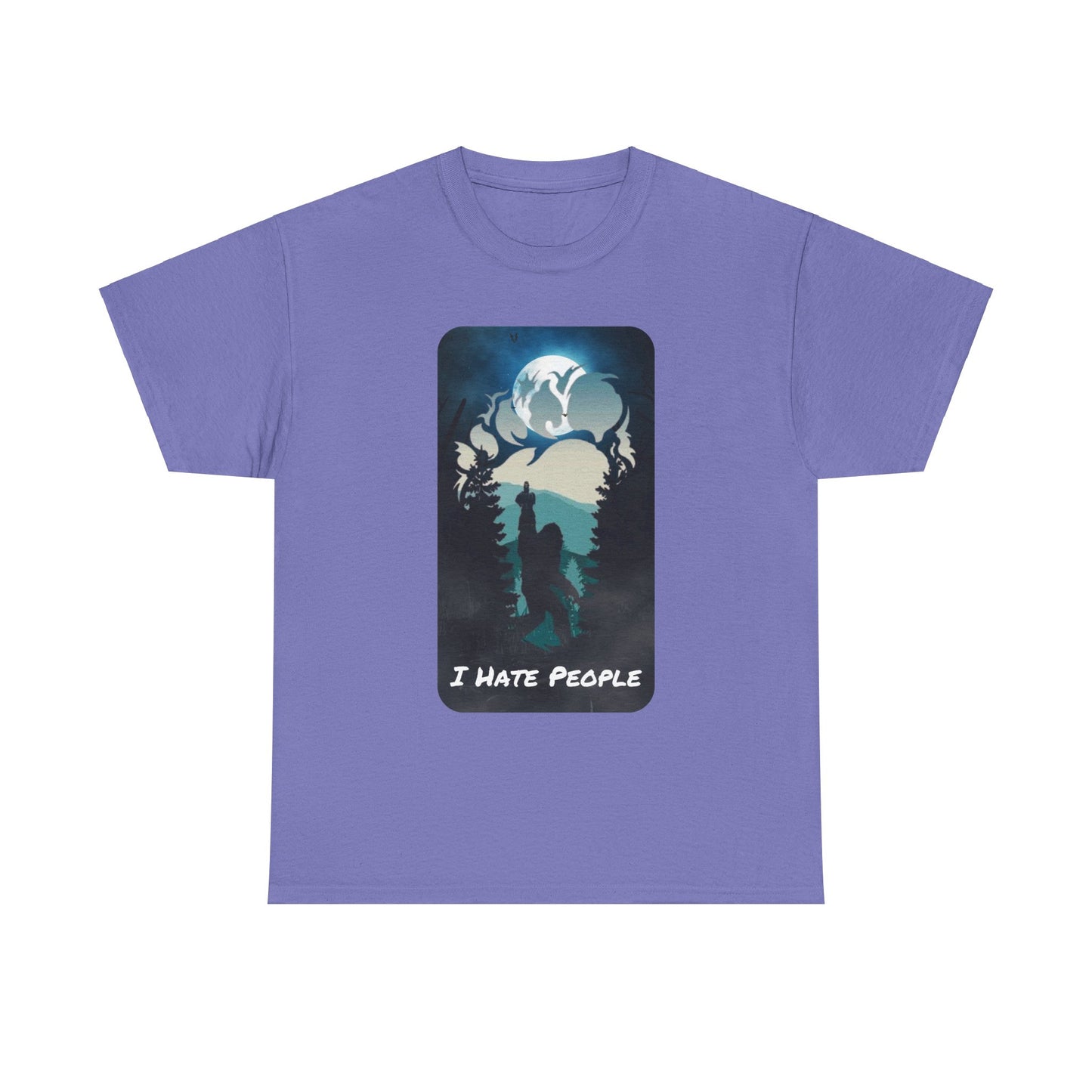 I Hate People Unisex Heavy Cotton Tee