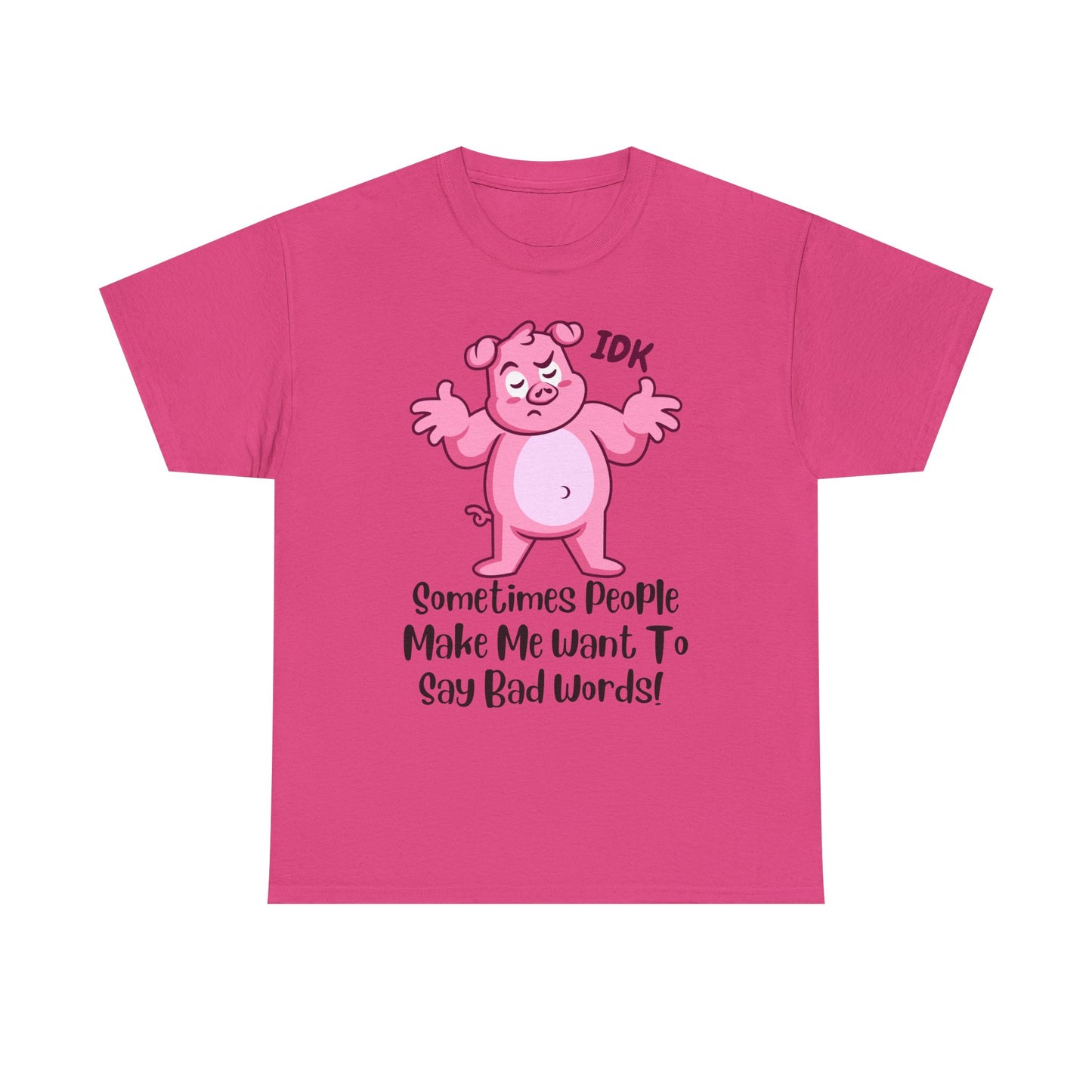 Bad Words Unisex Heavy Cotton Tee