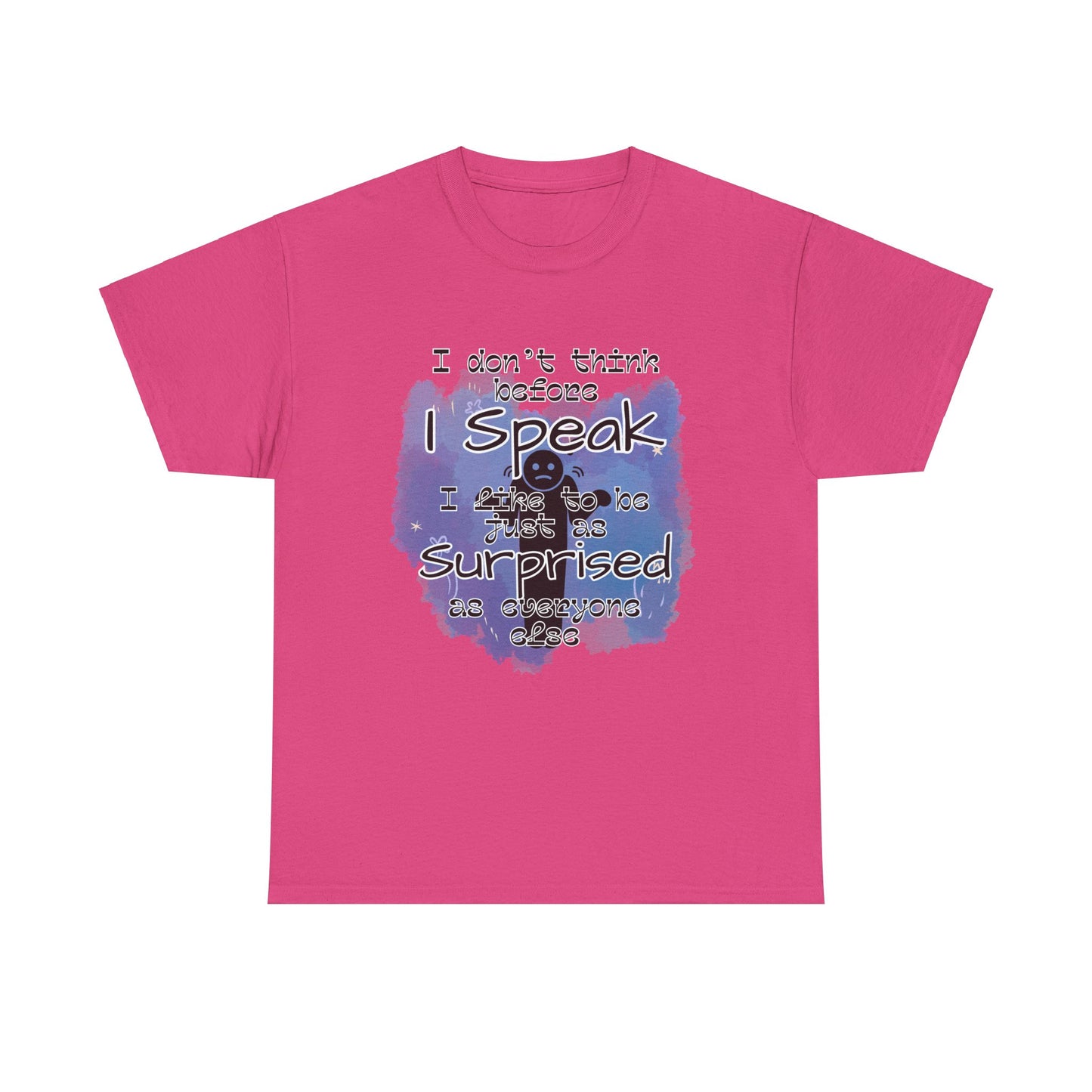 I Don't Think Unisex Heavy Cotton Tee