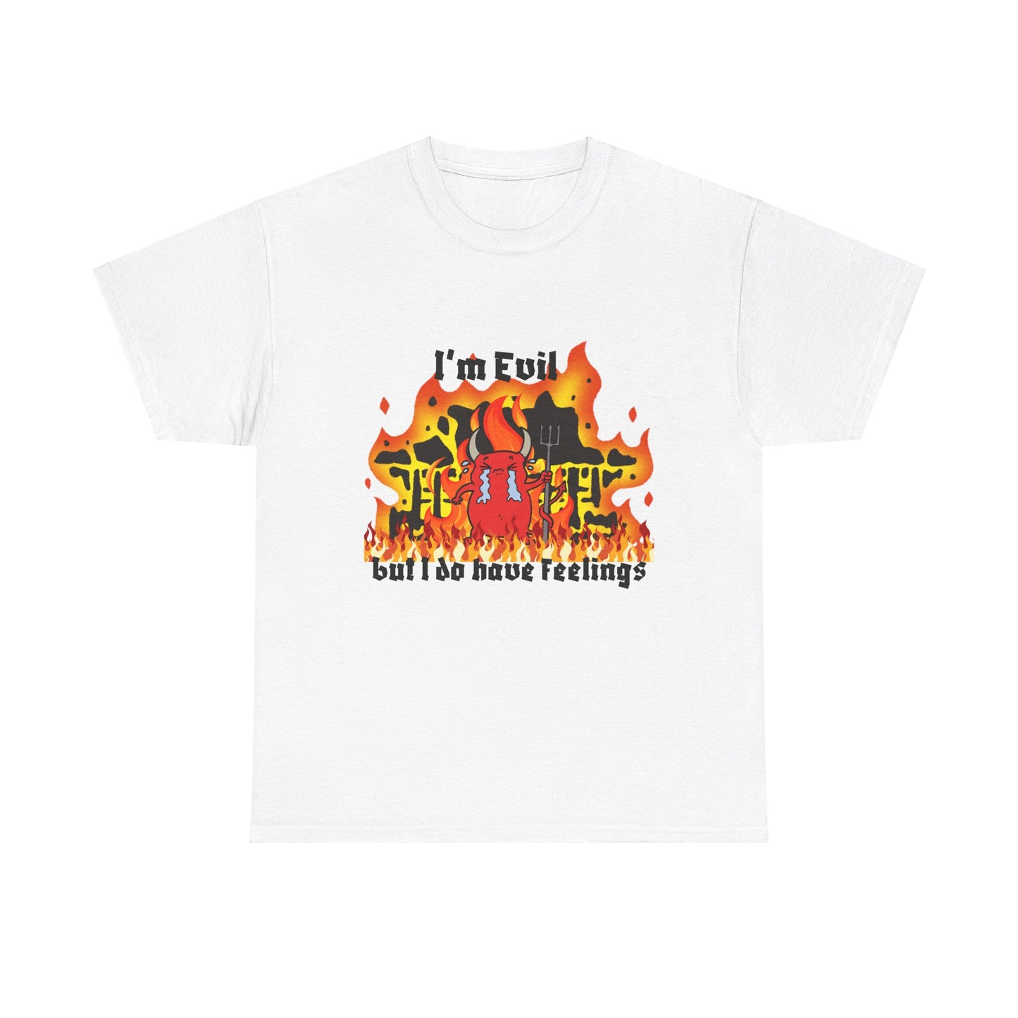 I'm evil Unisex Heavy Cotton Tee