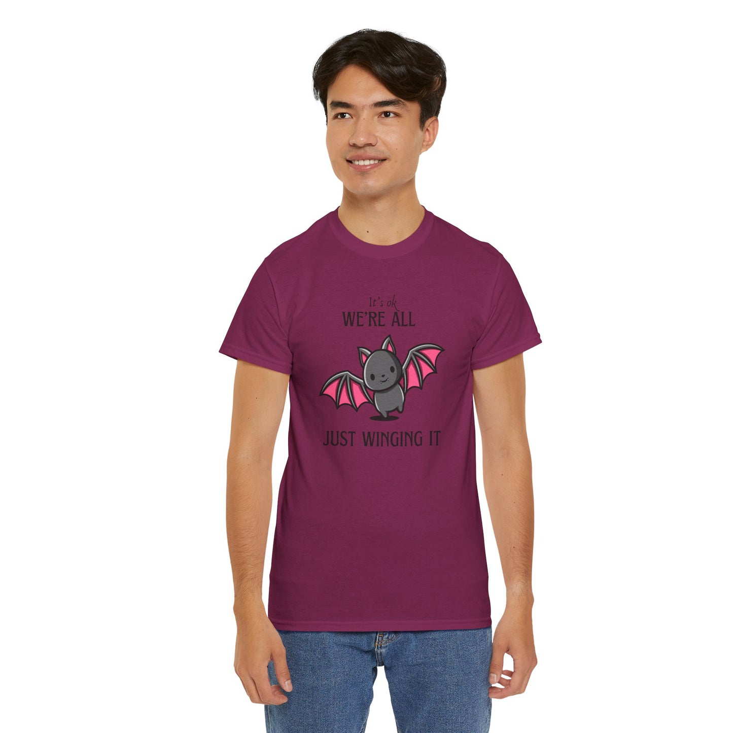 Just Winging it Unisex Heavy Cotton Tee
