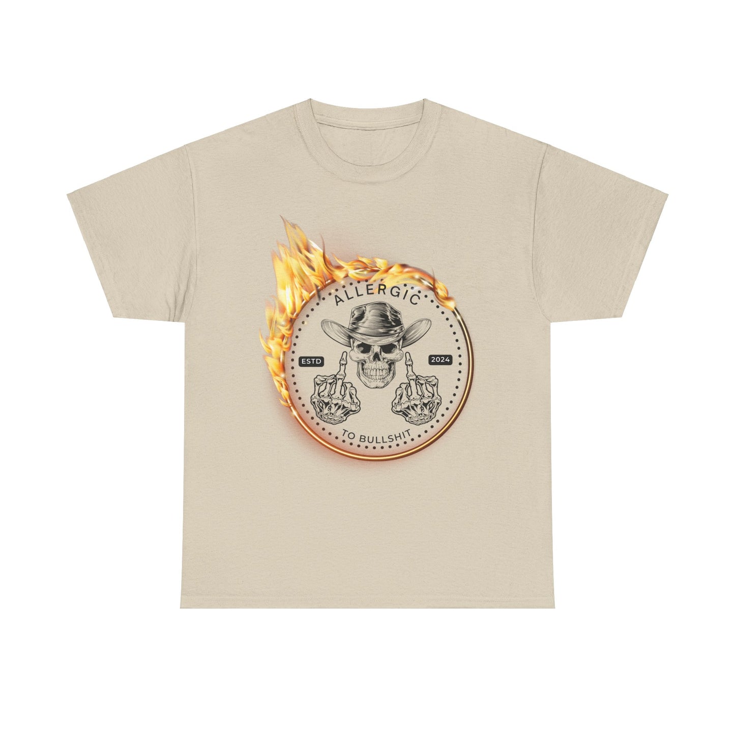 Allergic Unisex Heavy Cotton Tee
