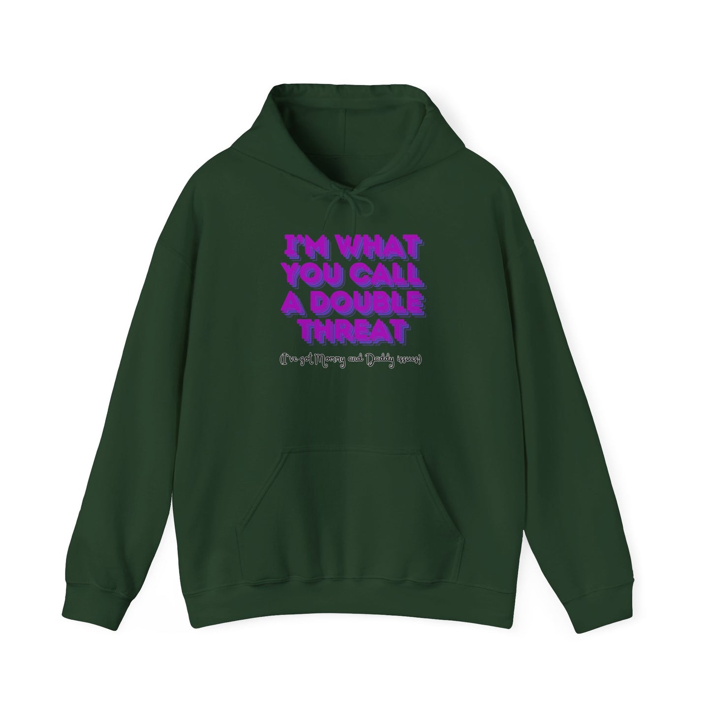 Double Threat Unisex Heavy Blend™ Hooded Sweatshirt