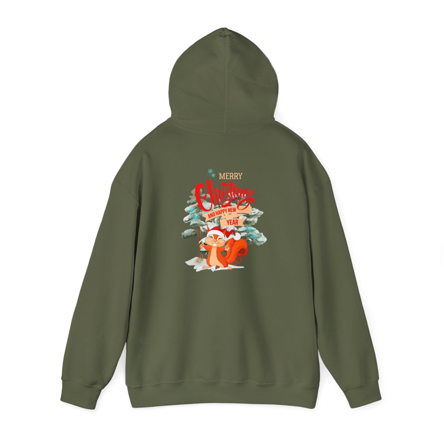 Squirrel Xmas Unisex Heavy Blend™ Hooded Sweatshirt