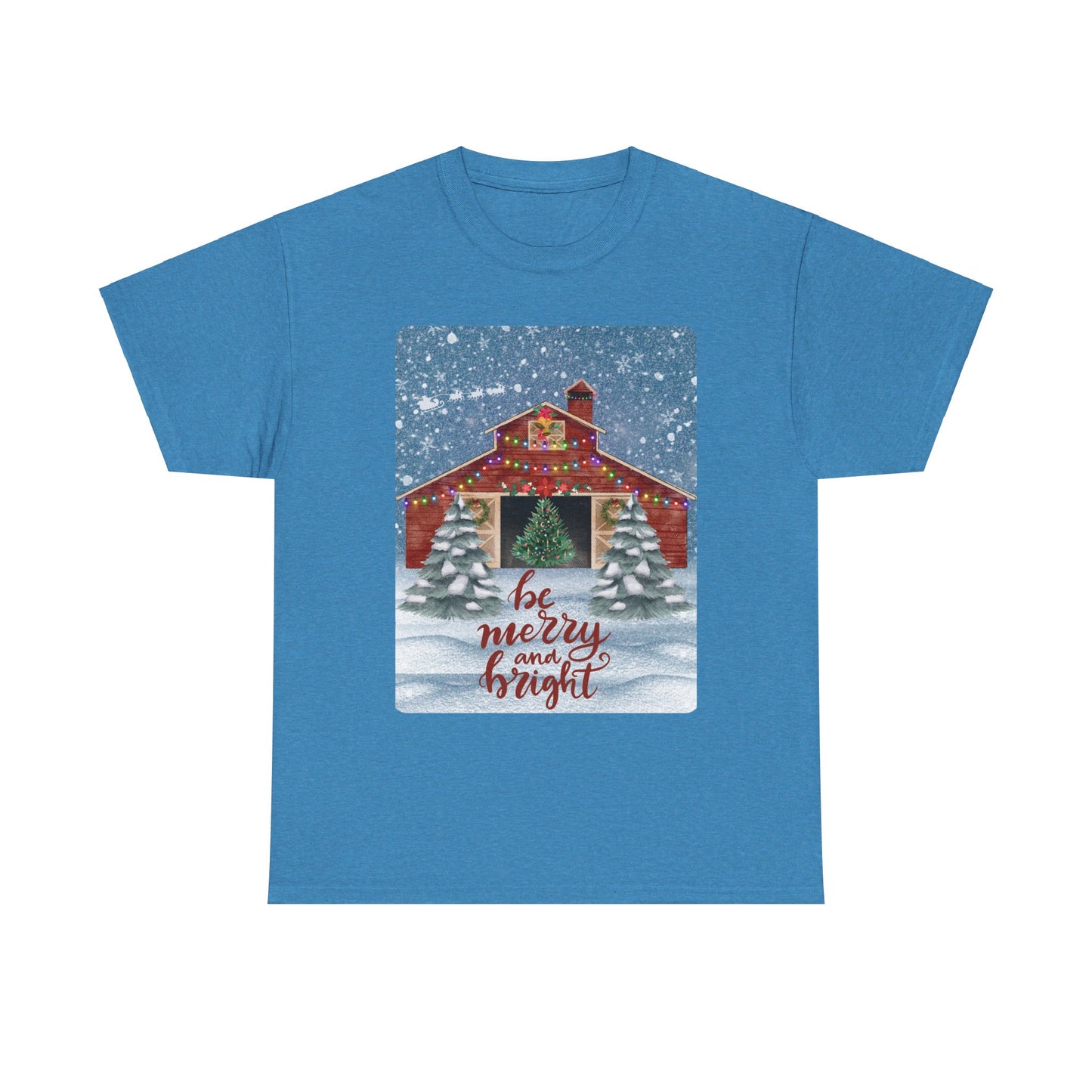 Be Merry Unisex Heavy Cotton Tee