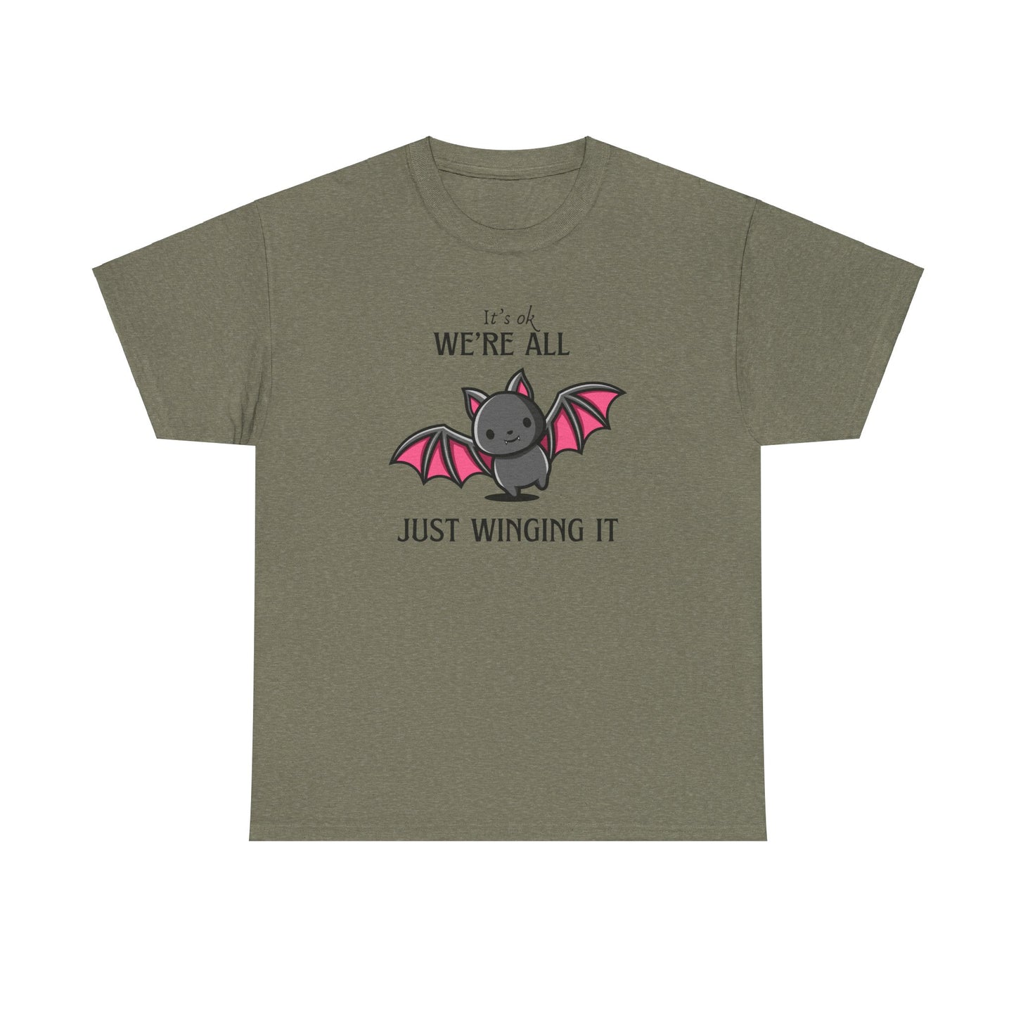 Just Winging it Unisex Heavy Cotton Tee