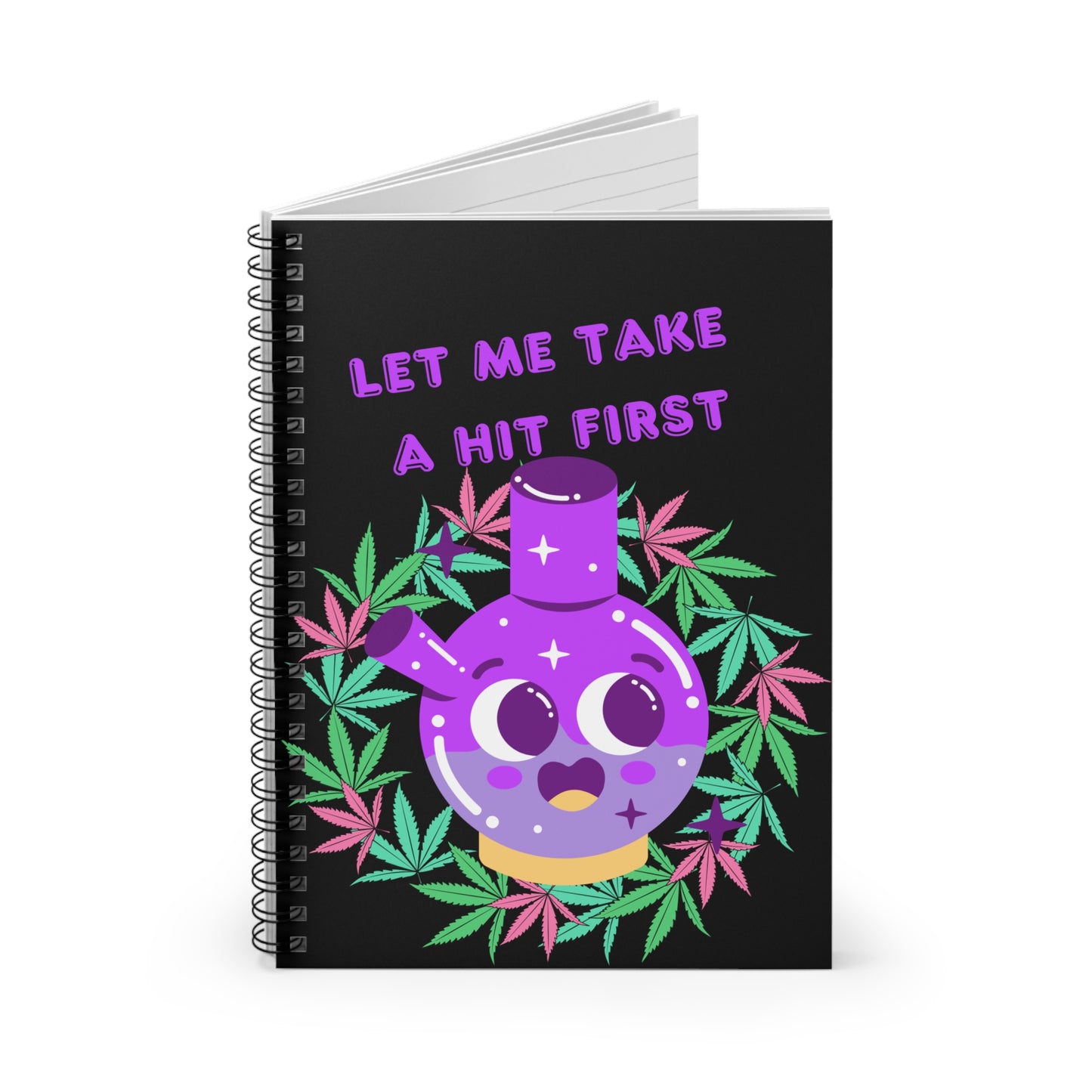 Take a Hit Spiral Notebook - Ruled Line