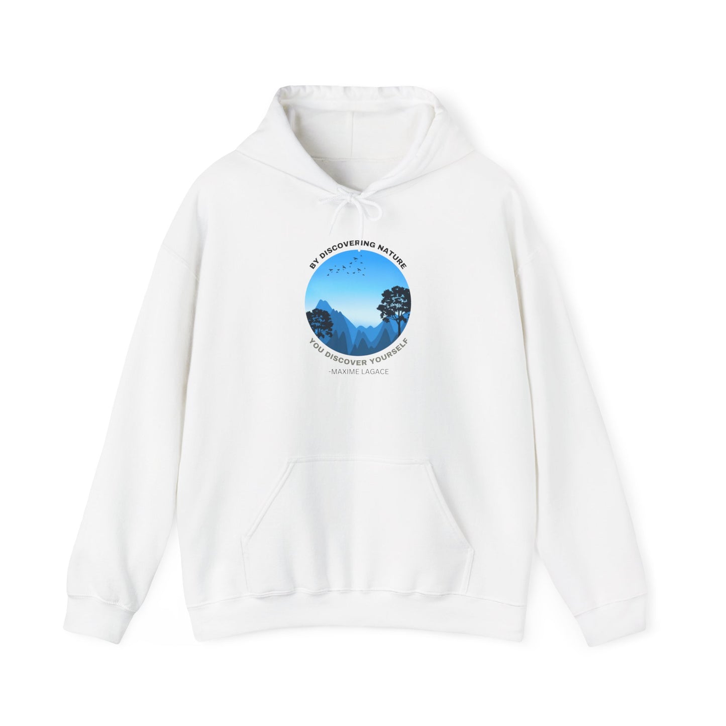 Nature quote Unisex Heavy Blend™ Hooded Sweatshirt