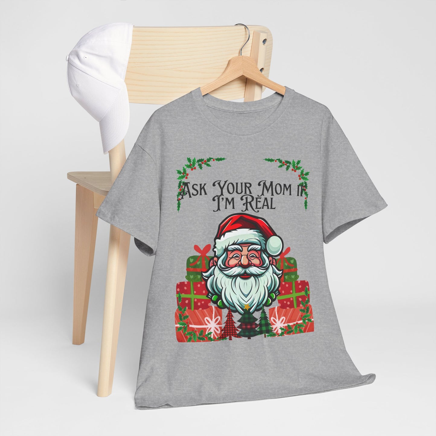Ask your Mom Unisex Heavy Cotton Tee