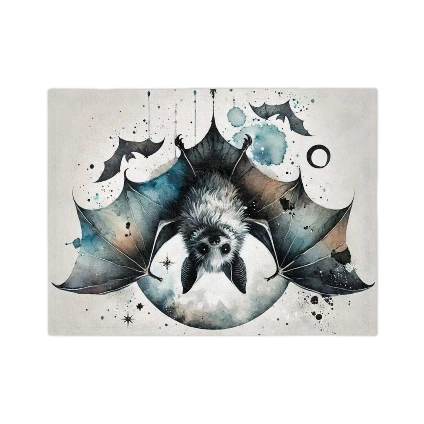 Bat Velveteen Microfiber Blanket