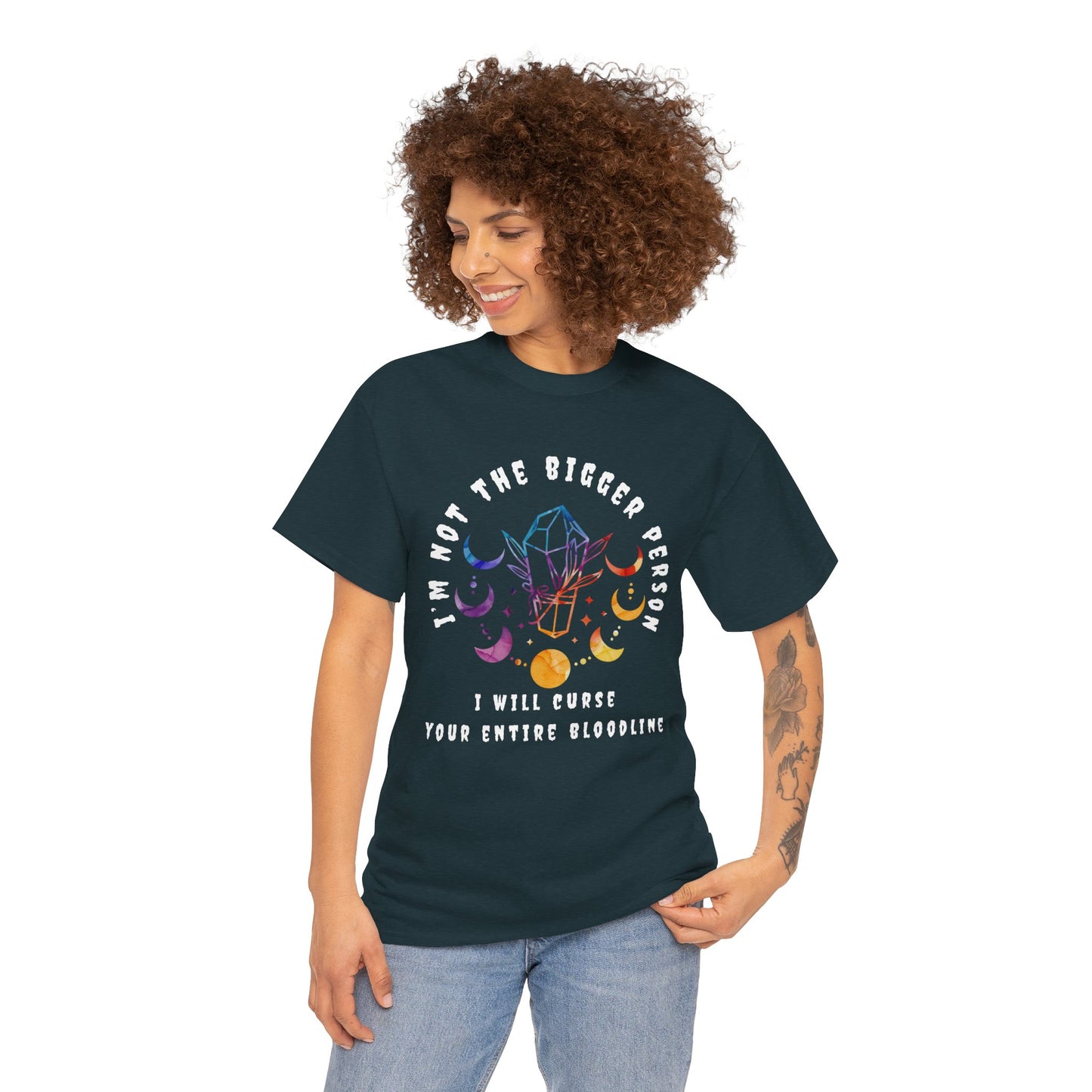 Not the Bigger Person Unisex Heavy Cotton Tee