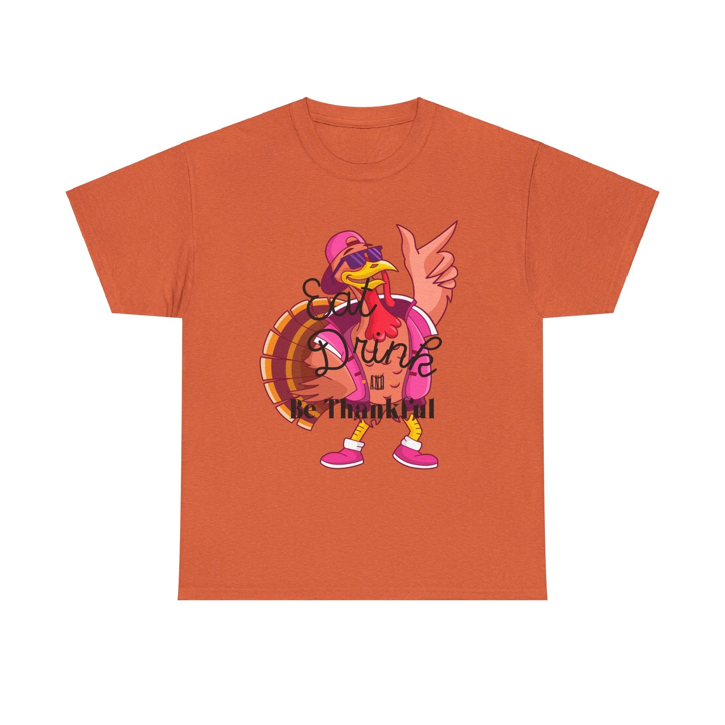 Eat Drink Unisex Heavy Cotton Tee