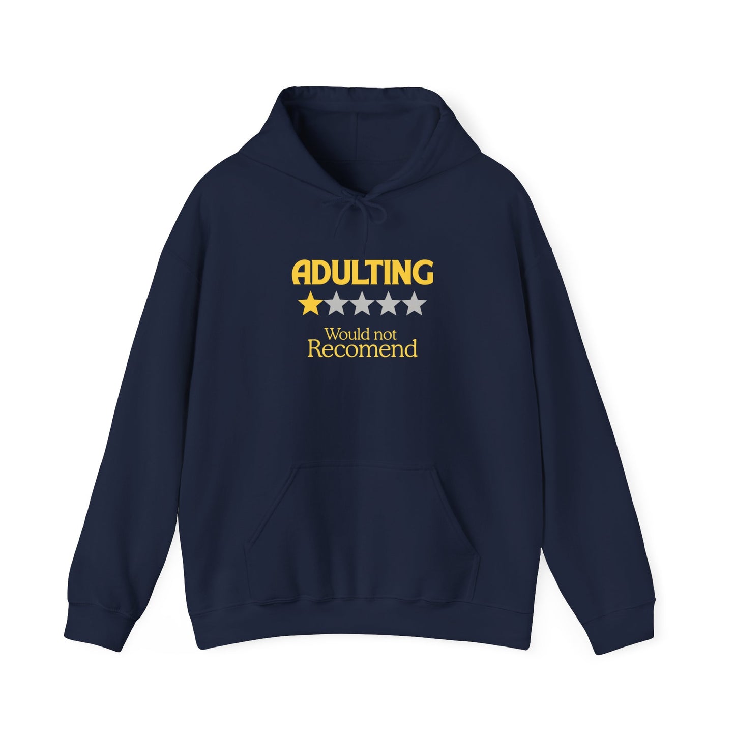 Adulting Unisex Heavy Blend™ Hooded Sweatshirt