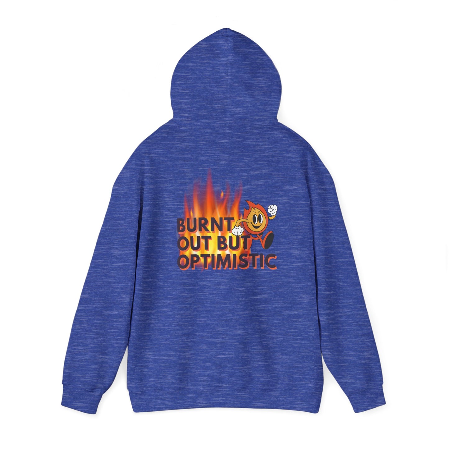 Burnt out Unisex Heavy Blend™ Hooded Sweatshirt