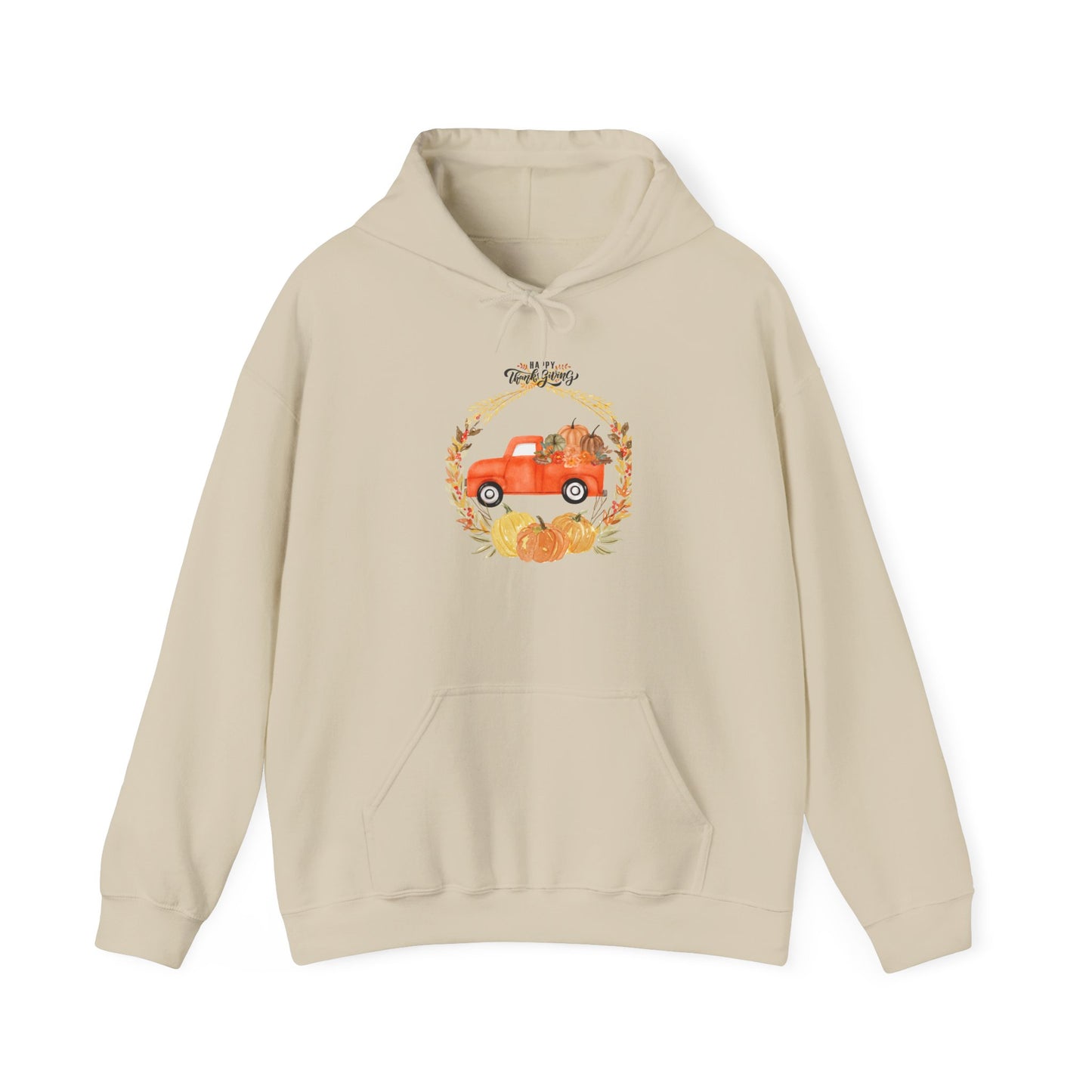 Happy Thanksgiving Unisex Heavy Blend™ Hooded Sweatshirt