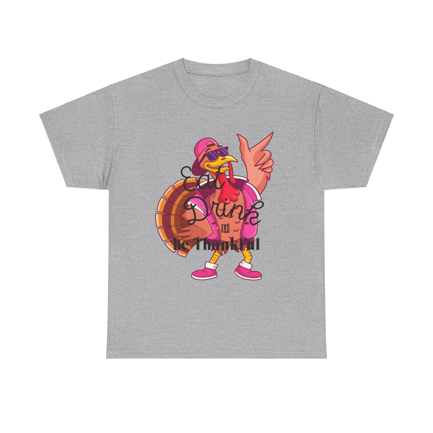 Eat Drink Unisex Heavy Cotton Tee