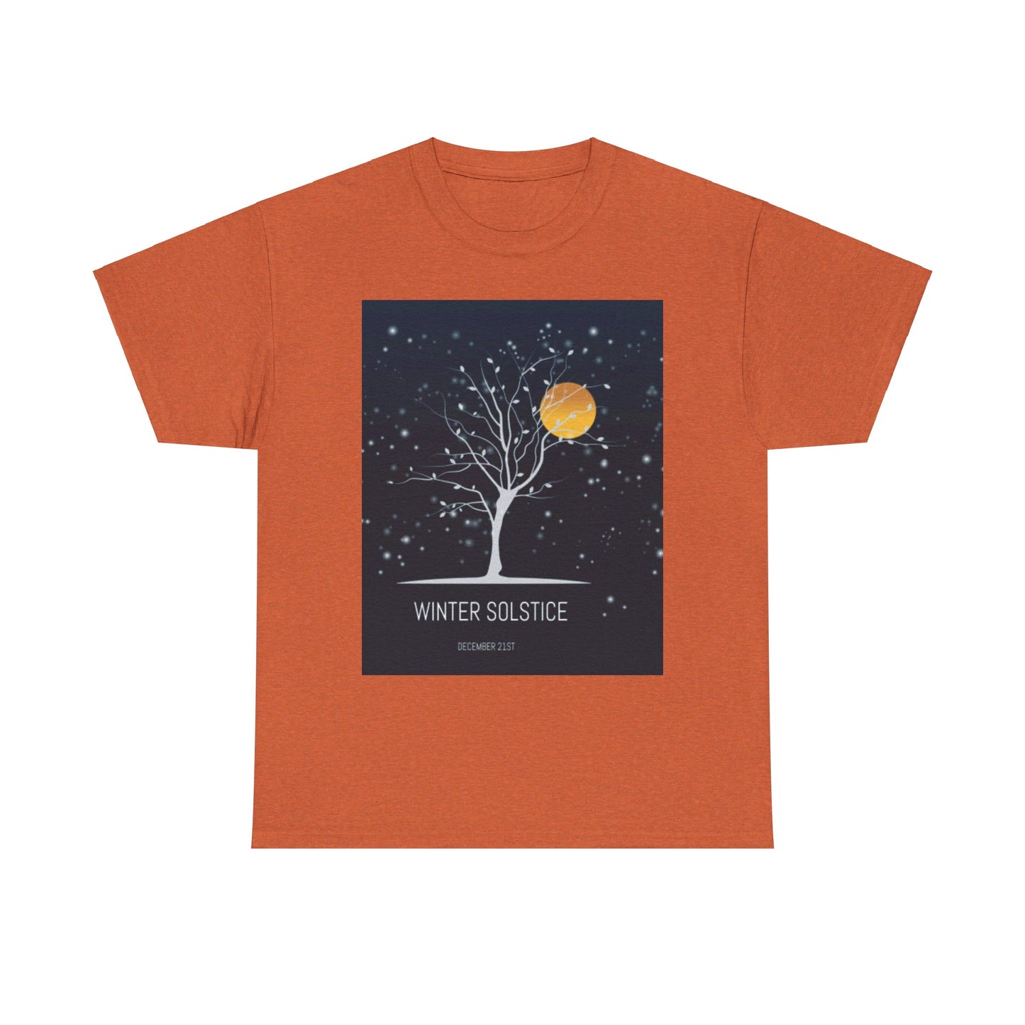 Winter Solstice Unisex Heavy Cotton Tee