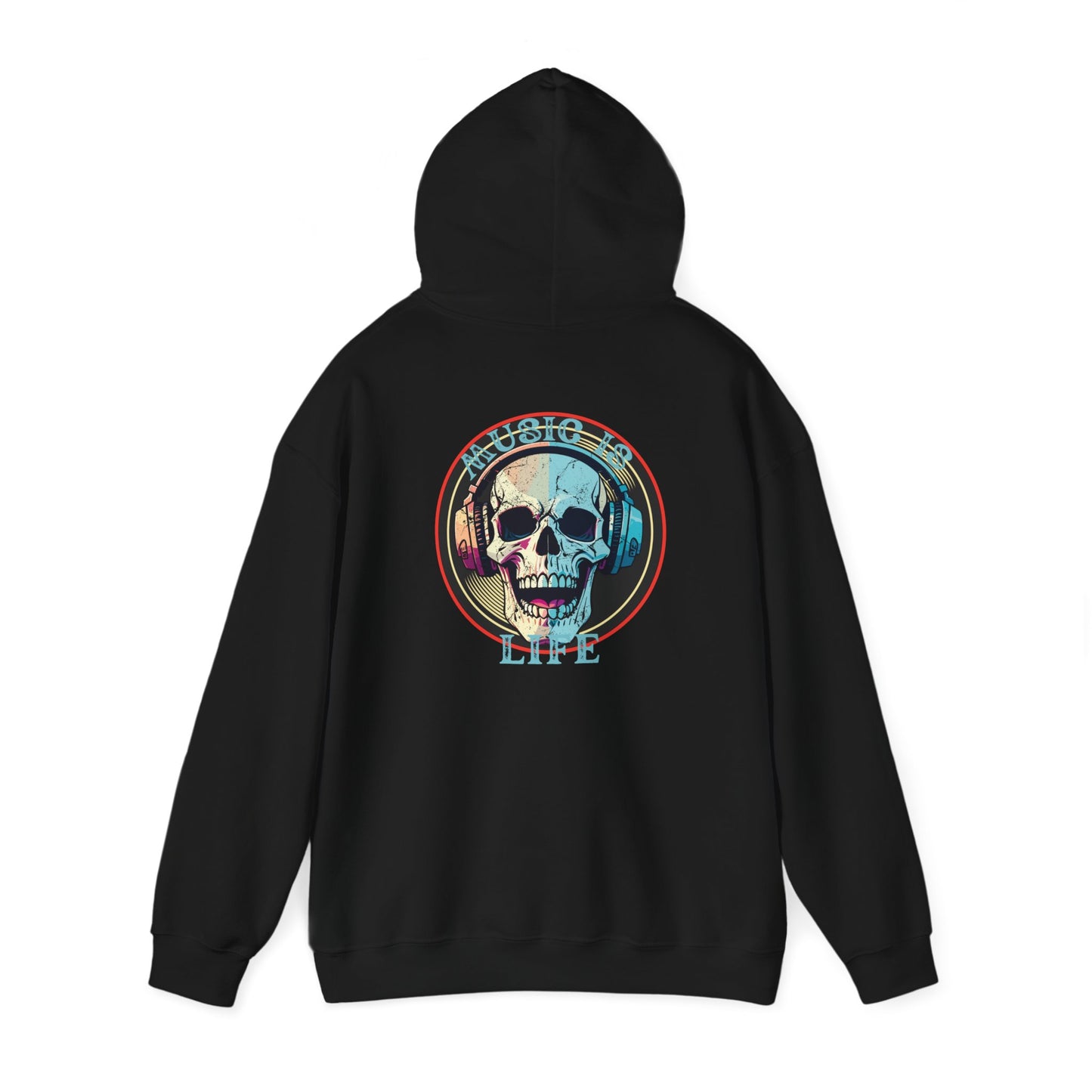 Music is Life Unisex Heavy Blend™ Hooded Sweatshirt