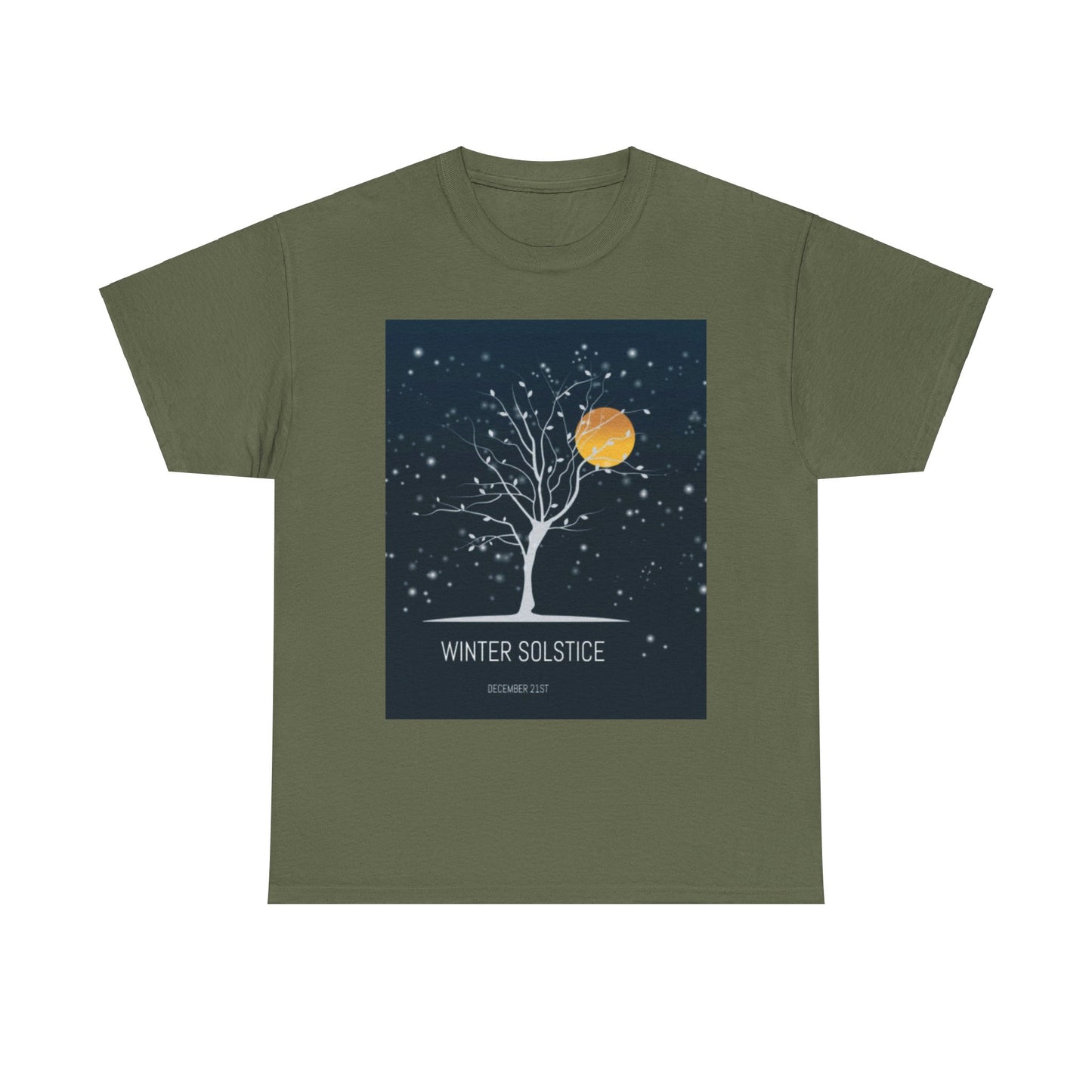 Winter Solstice Unisex Heavy Cotton Tee