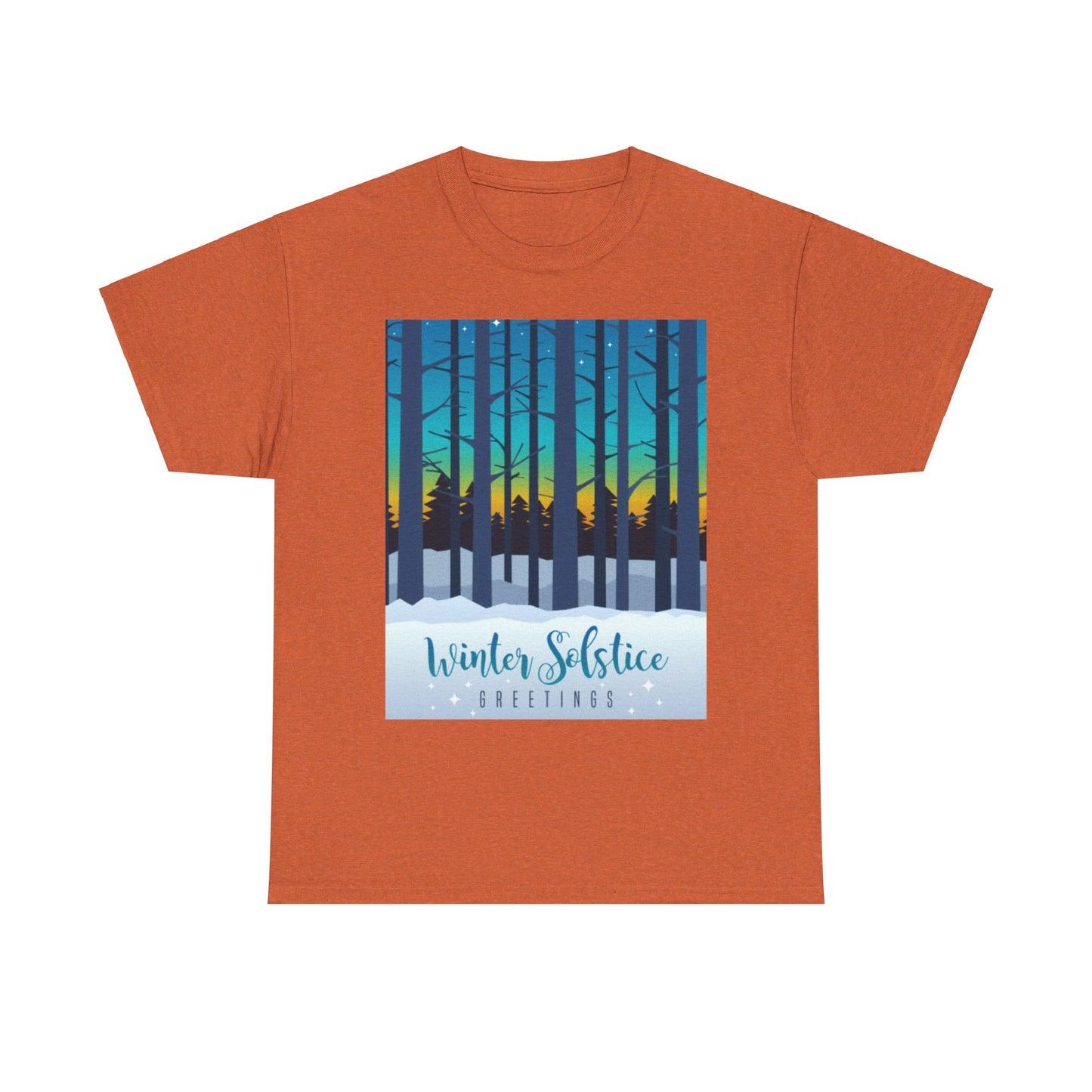 Winter Solstice Unisex Heavy Cotton Tee