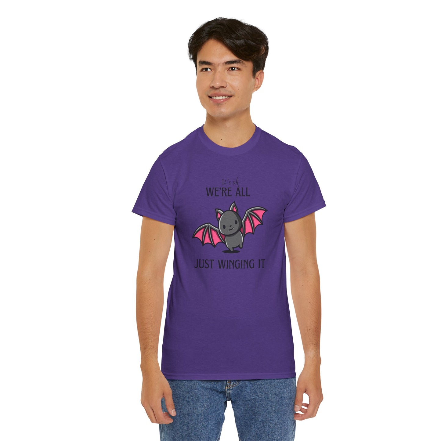 Just Winging it Unisex Heavy Cotton Tee