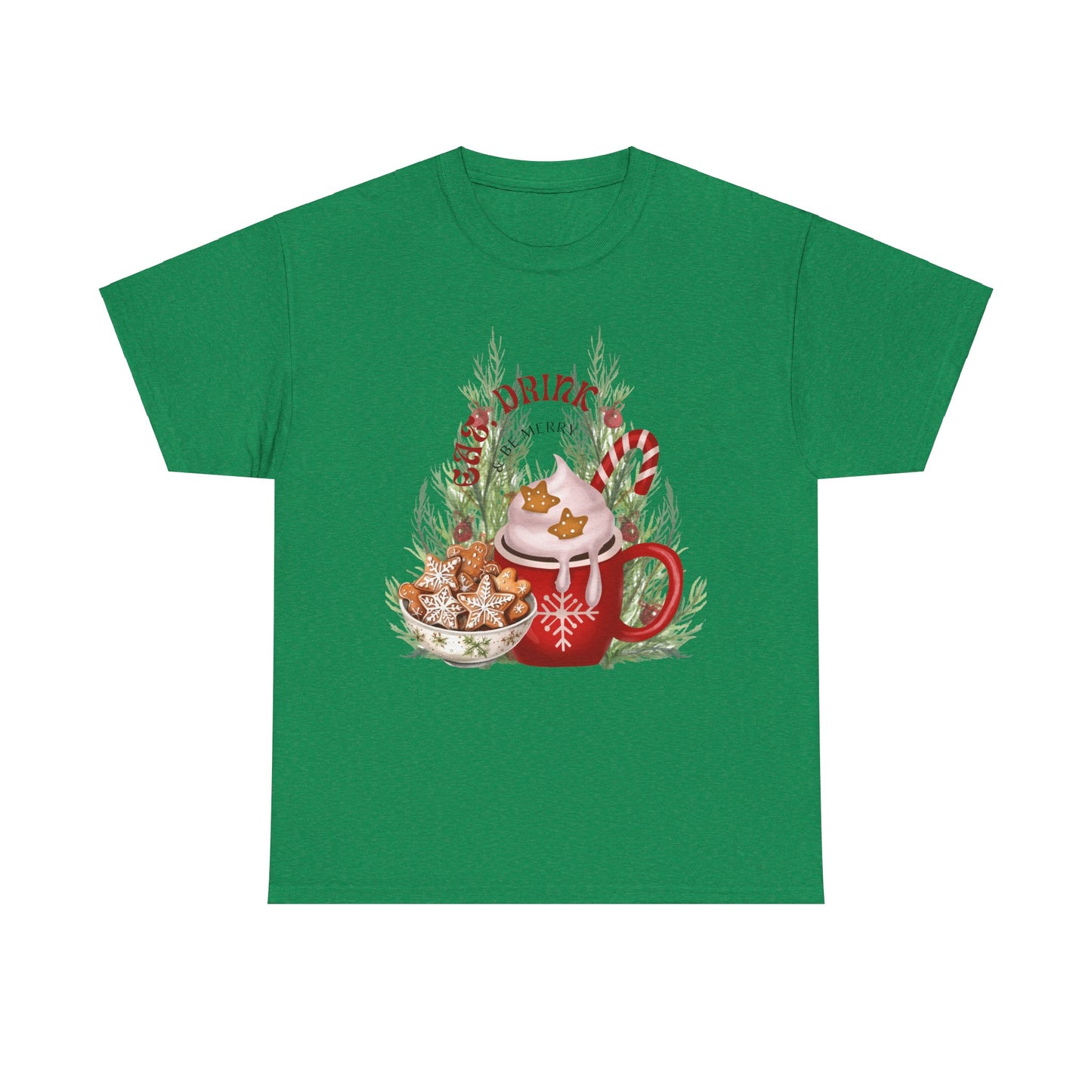 Eat, Drink Unisex Heavy Cotton Tee