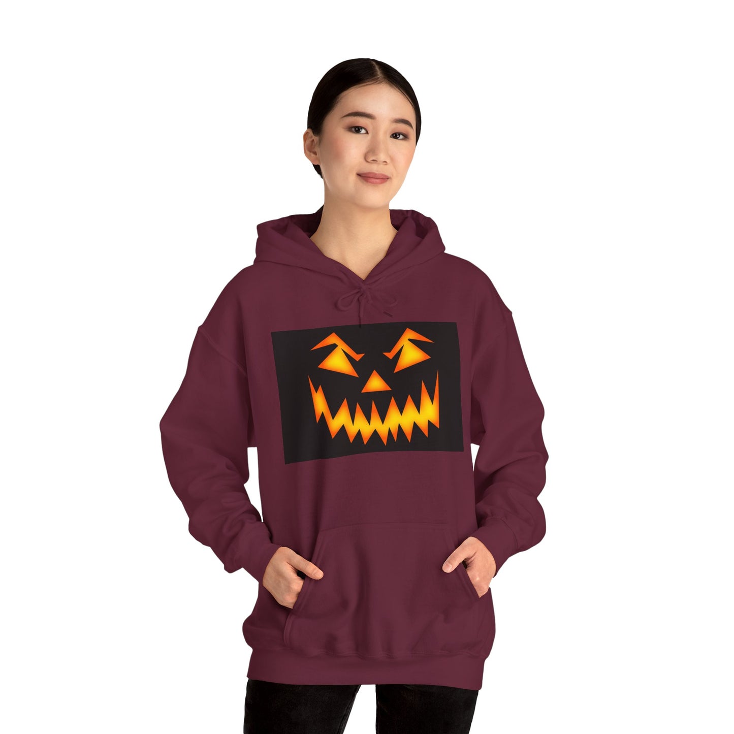 Jack- O"Lantern Unisex Heavy Blend™ Hooded Sweatshirt