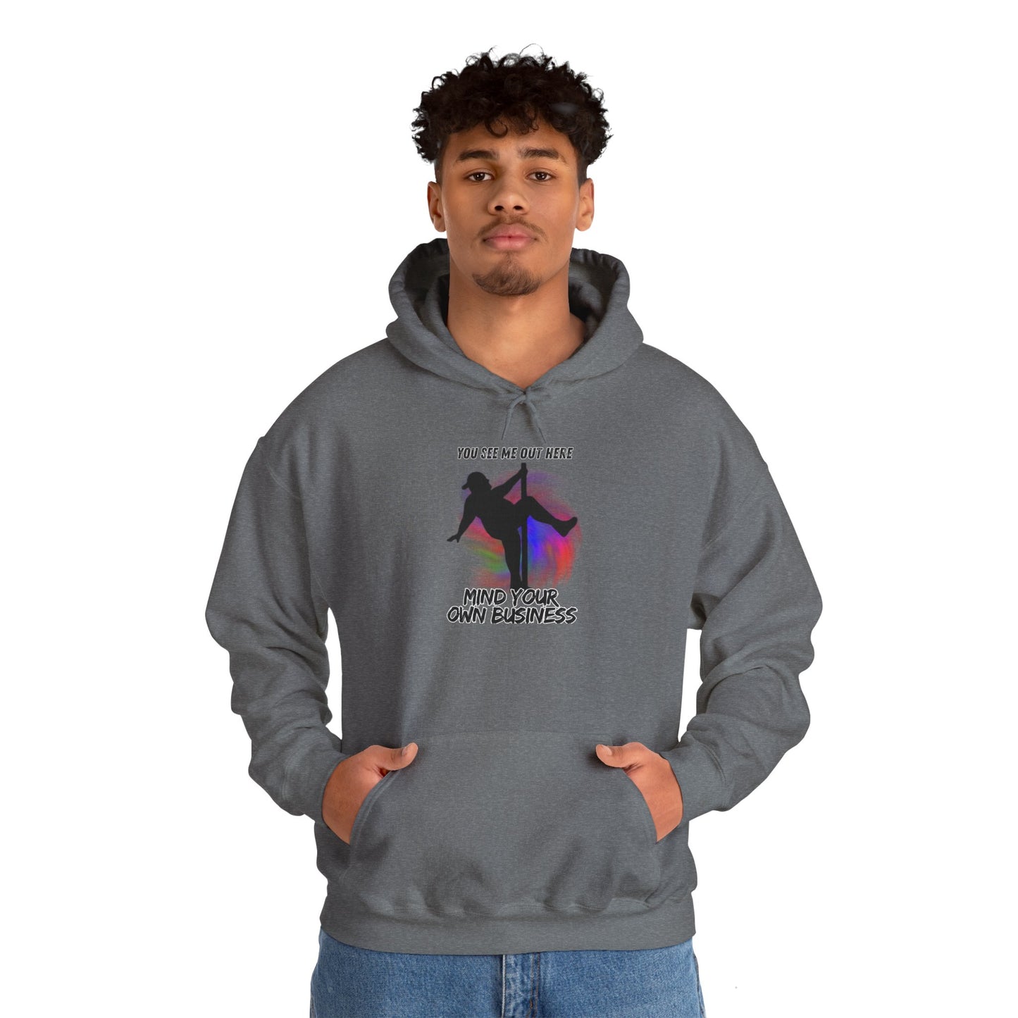 Mind Your Business Unisex Heavy Blend™ Hooded Sweatshirt