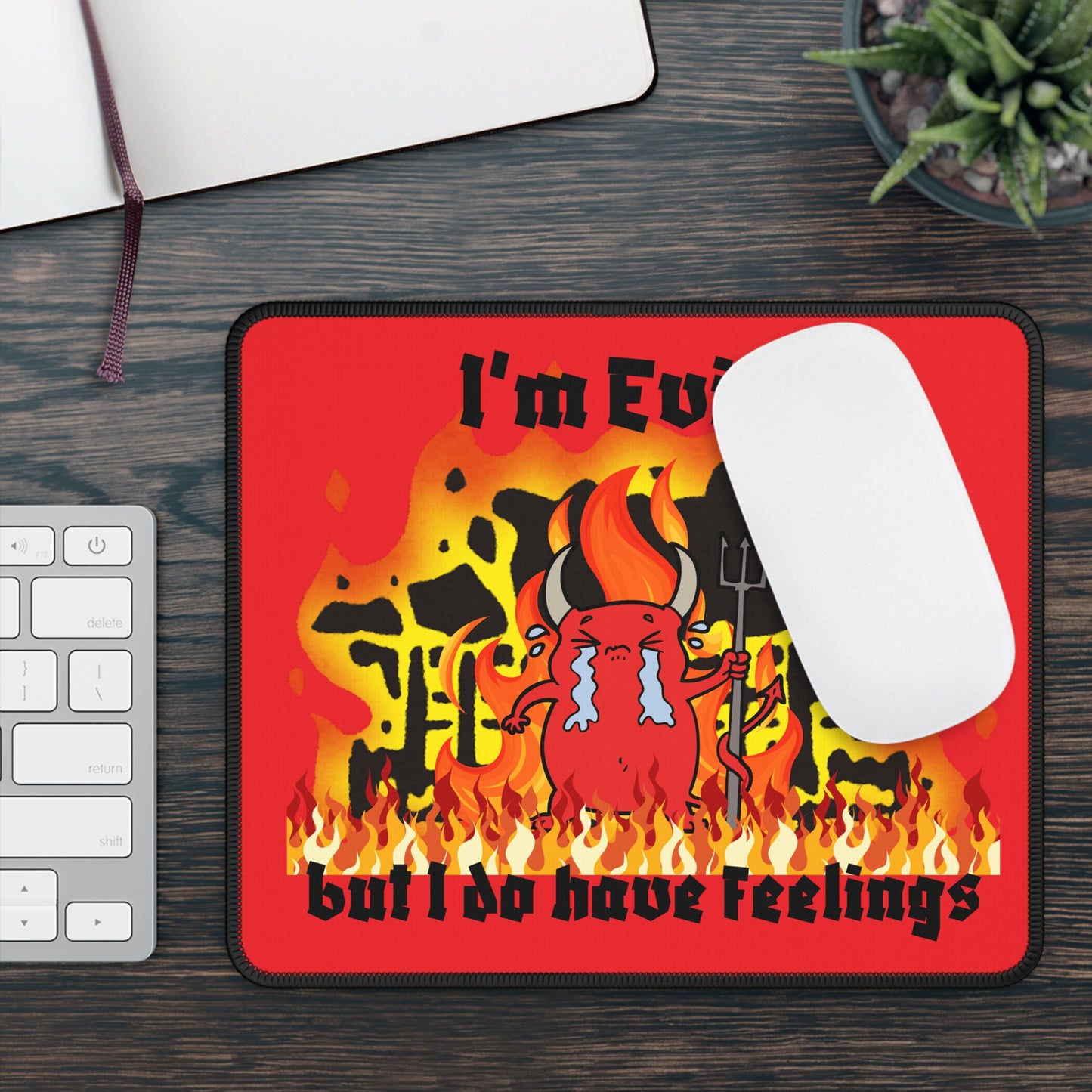 I'm evil Gaming Mouse Pad