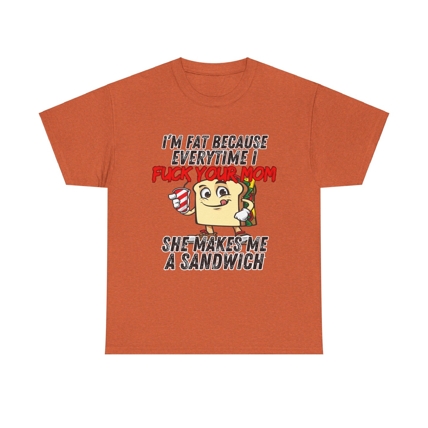 I'm Fat Unisex Heavy Cotton Tee