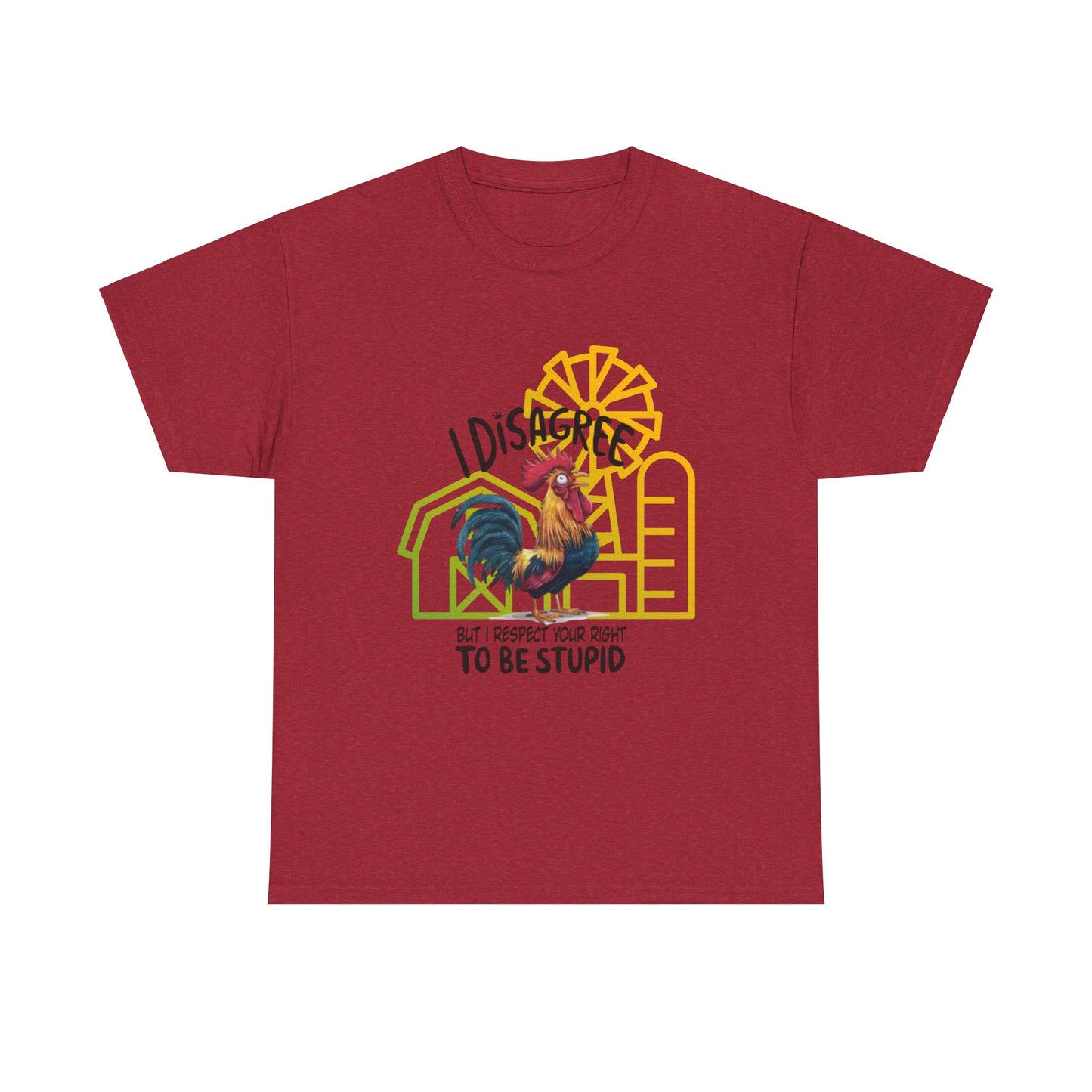 I Disagree Unisex Heavy Cotton Tee