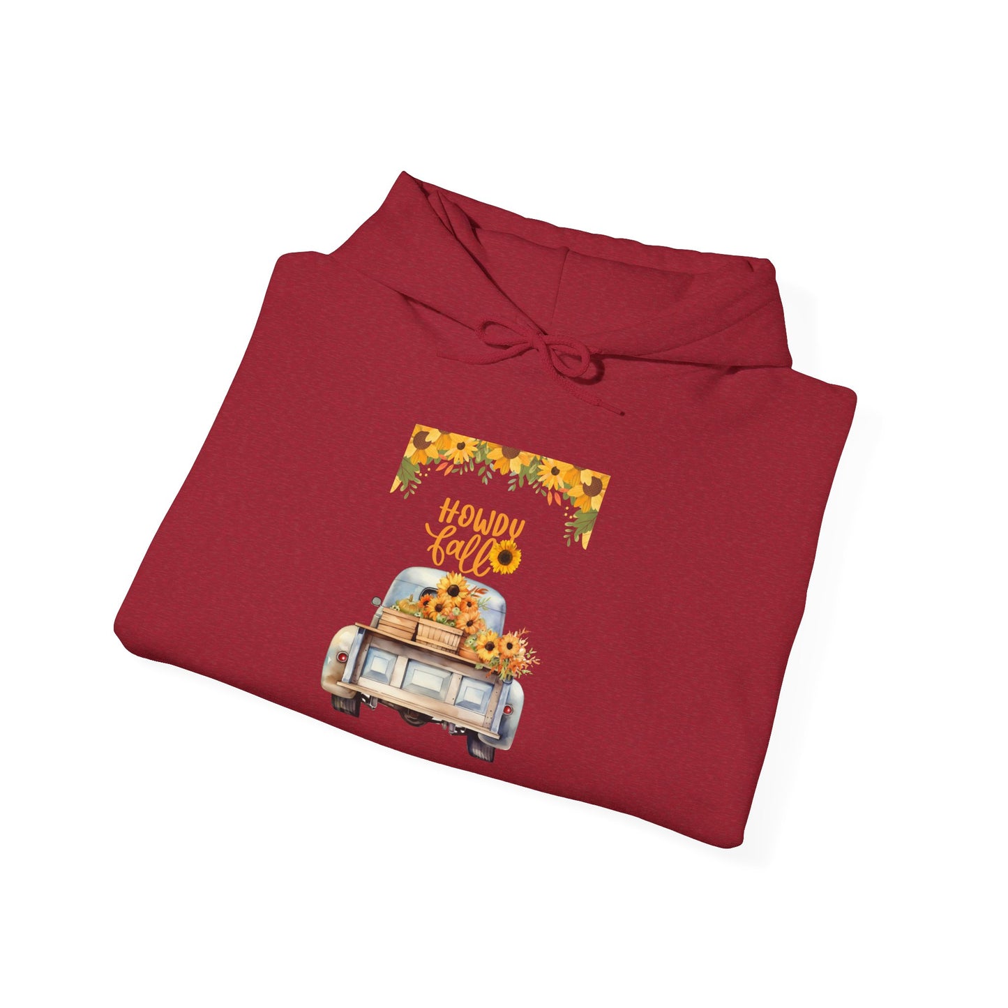 Howdy Fall Unisex Heavy Blend™ Hooded Sweatshirt