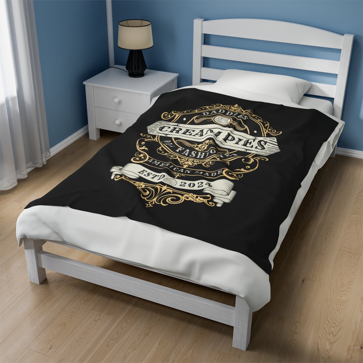 Ole Fashioned Velveteen Plush Blanket