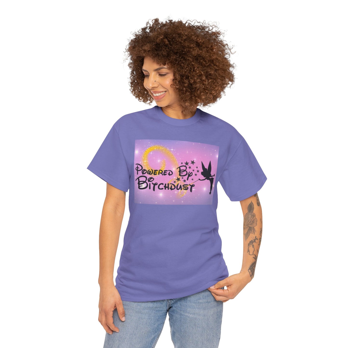 Powered by Unisex Heavy Cotton Tee